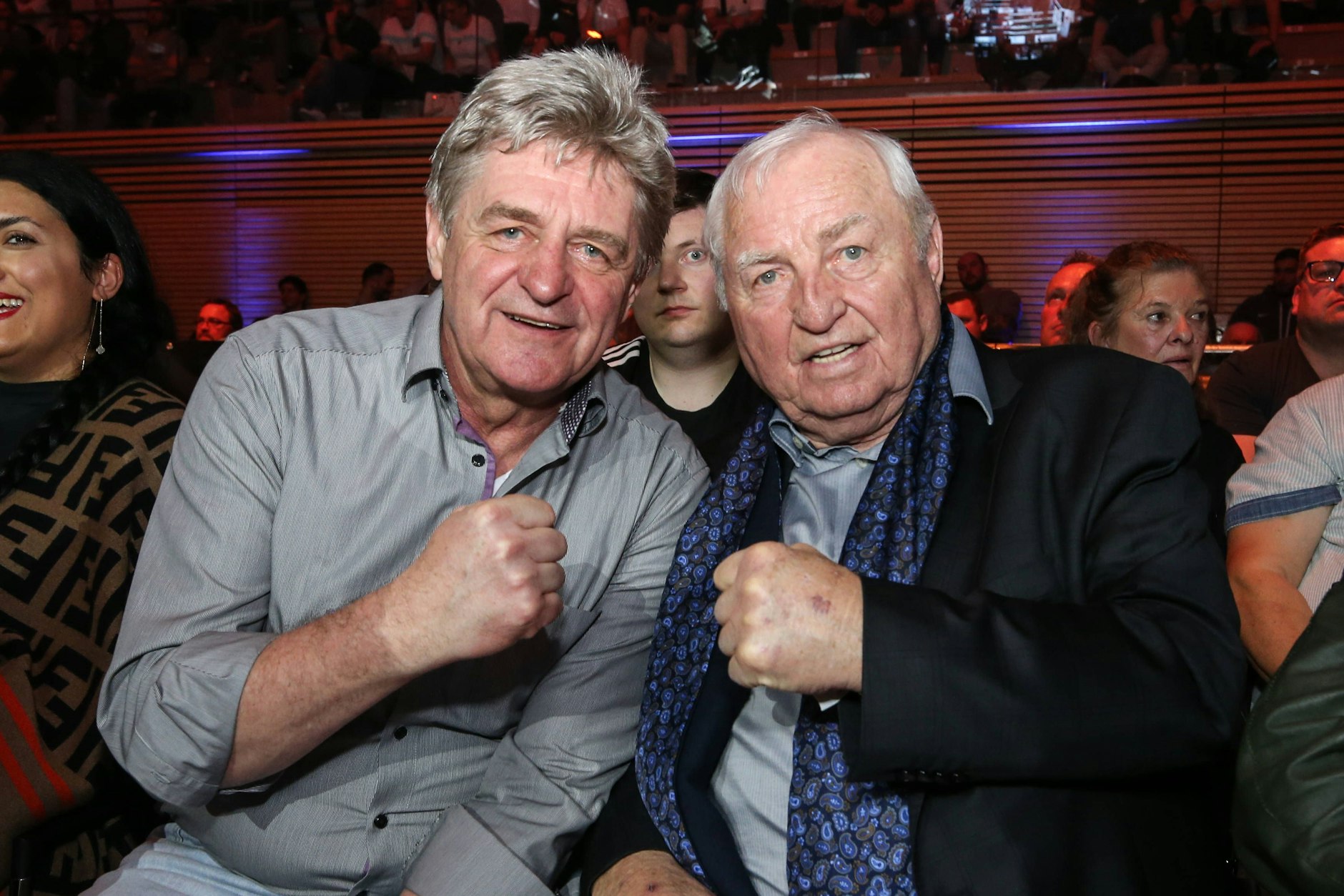 Georg Bramowski (l.) war ewig Co-Trainer von Ulli Wegner, jetzt wird der Chef sein Trauzeuge.