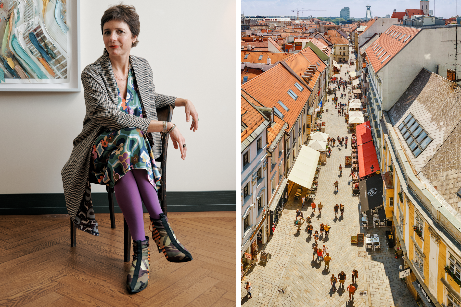 Von Berlin nach Lissabon: Annabelle von Oeynhausen, fotografiert im Hotel Château Royal.