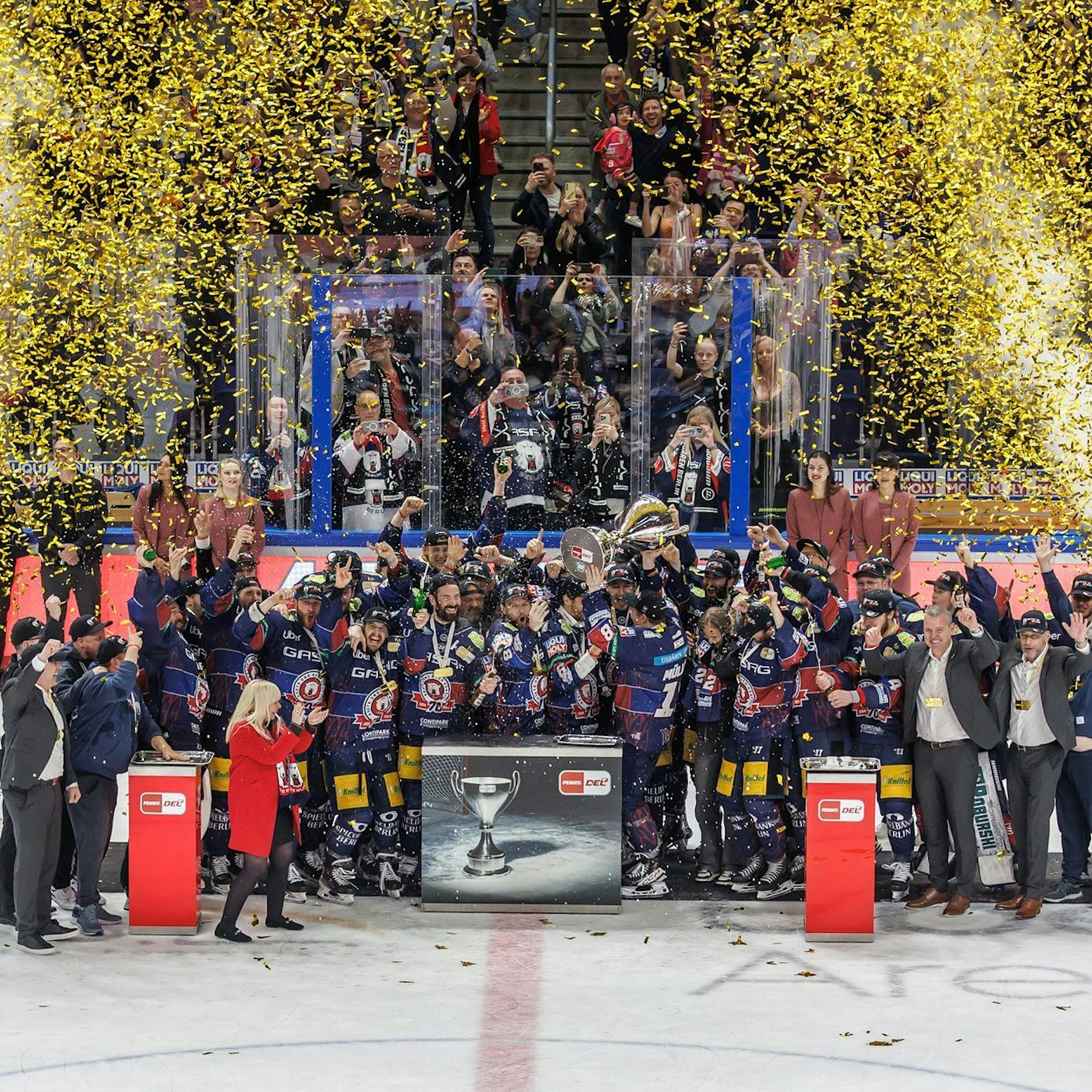 11. Meisterschaft: Eisbären feiern eine ganz besondere Titelsause