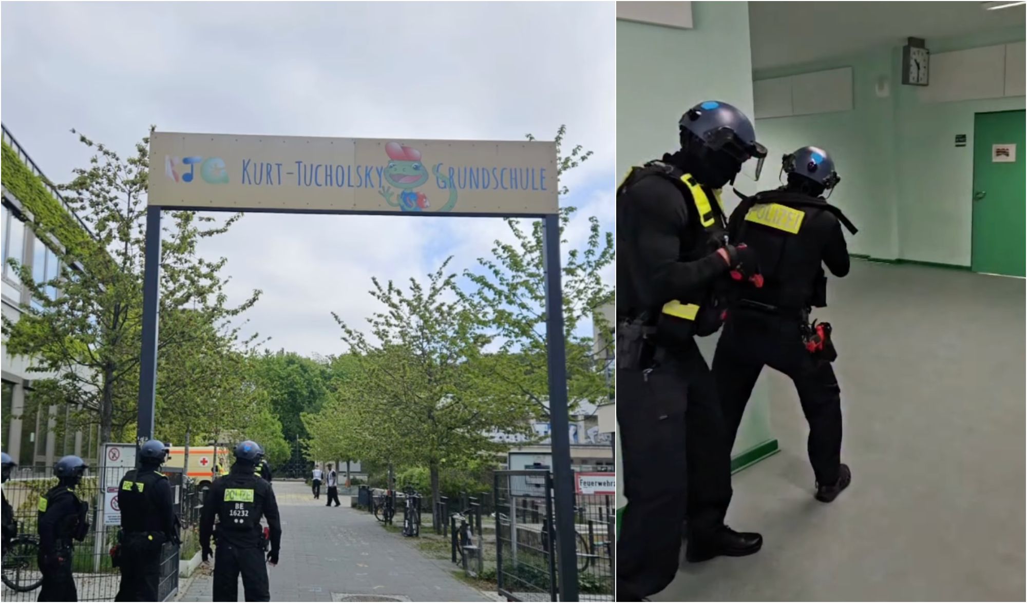 Amoklauf in Schule? HIER trainiert die Berliner Polizei für den Ernstfall!