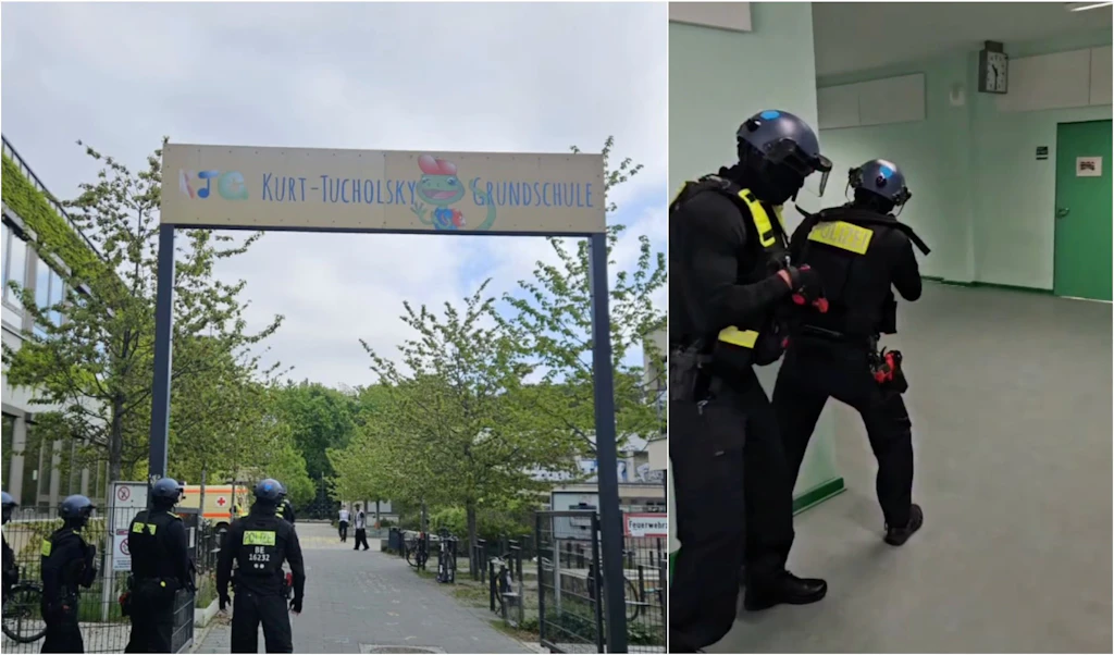 Amoklauf in Schule? HIER trainiert die Berliner Polizei für den Ernstfall!