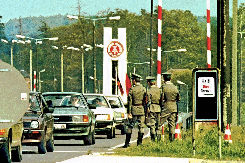 Bölge alanında bir GDR sınır askerini nasıl kışkırttım
