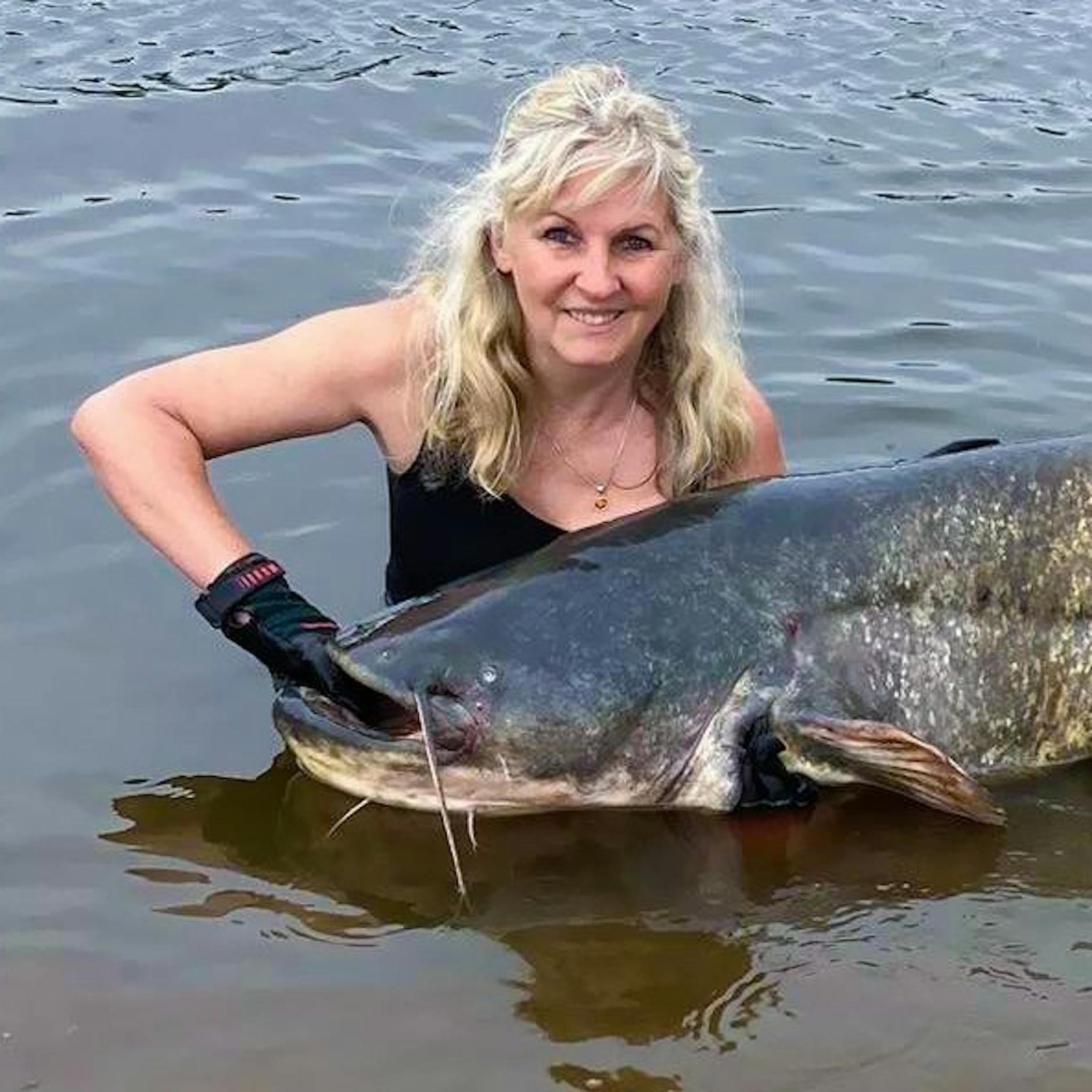 Wegen Rekord-Wels: Brandenburger Anglerkönigin bekommt Morddrohungen