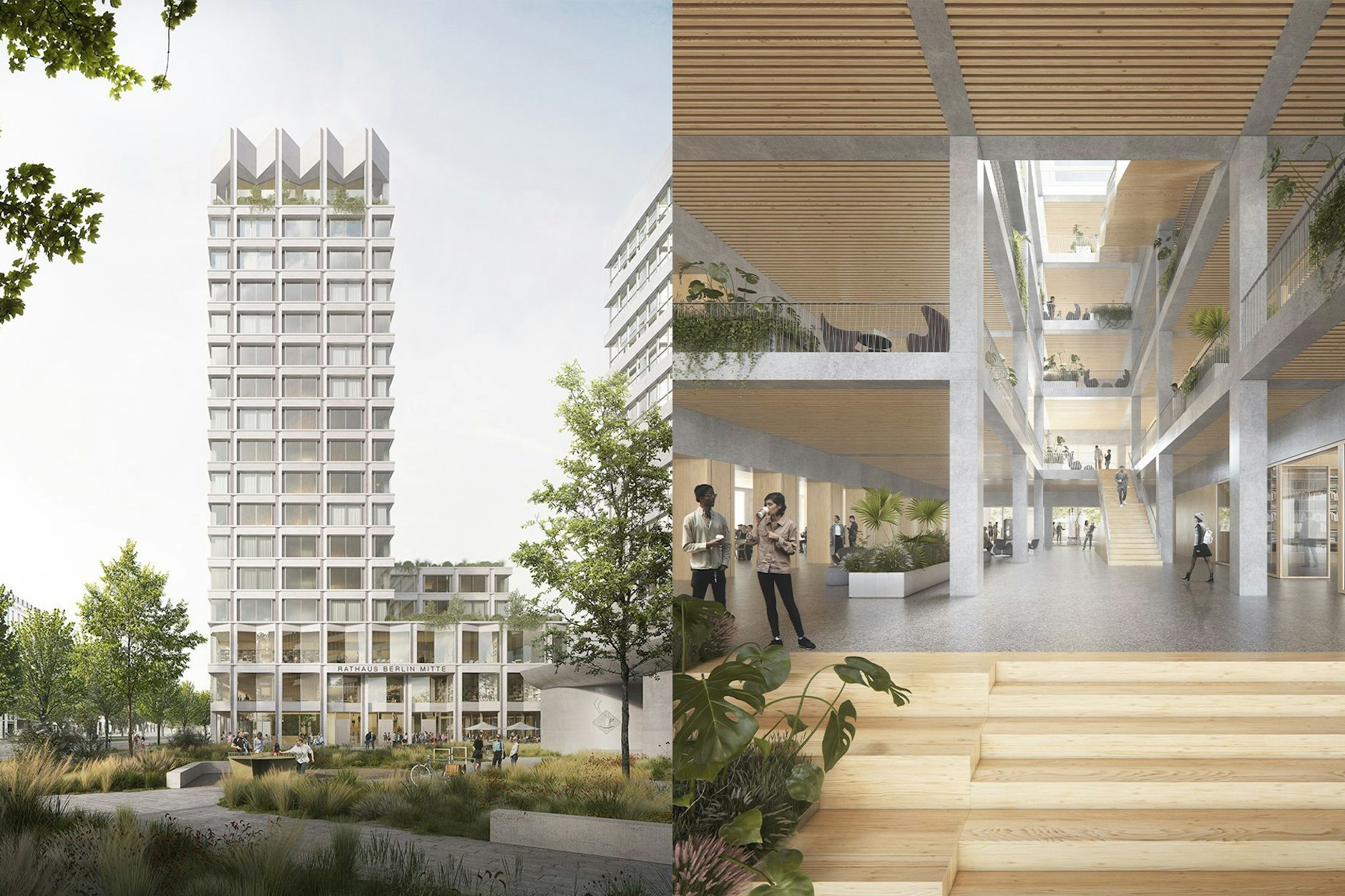 Der Siegerentwurf für das neue Rathaus in Berlin-Mitte stammt von einem Architekturbüro aus Ostdeutschland. Aktuellen Medienberichten zufolge soll es rund 60 Meter hoch werden.