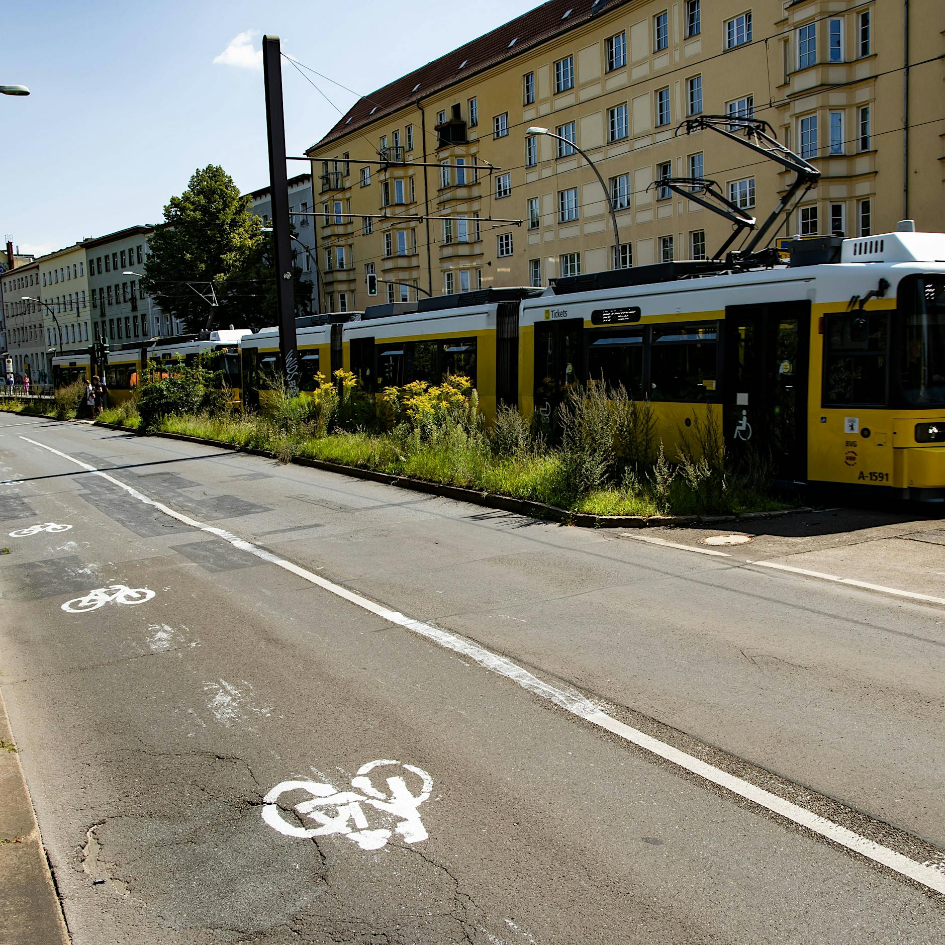 Berliner Allee in Weißensee: Anwohner fordern laut aktueller Umfrage mehr Sicherheit