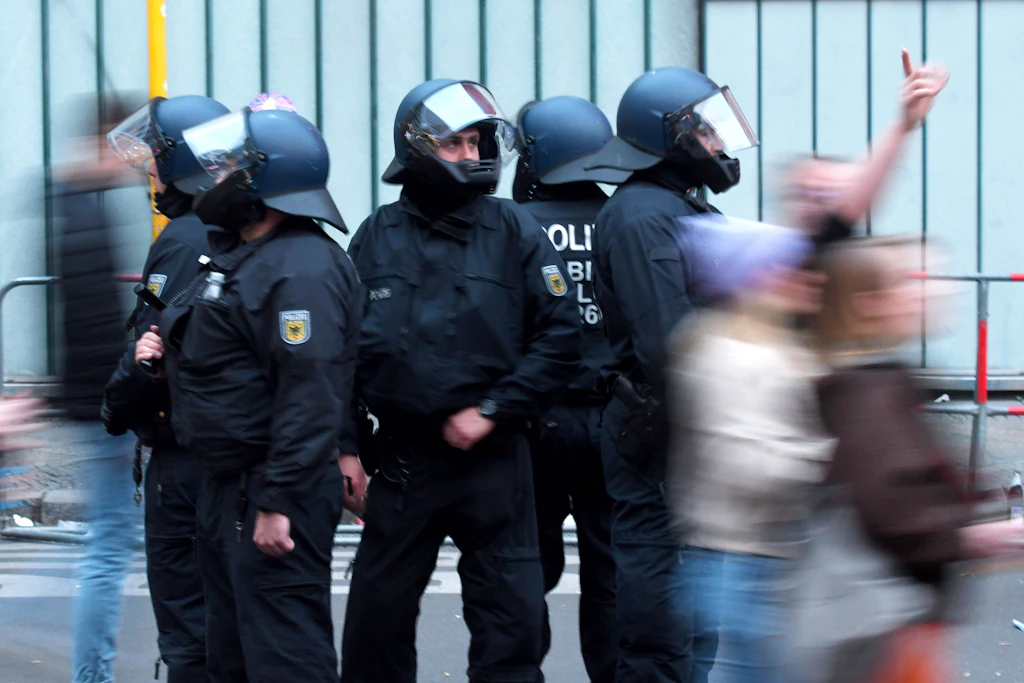 Yani Berlin'in polisi 1 Mayıs'a hazırlanıyor