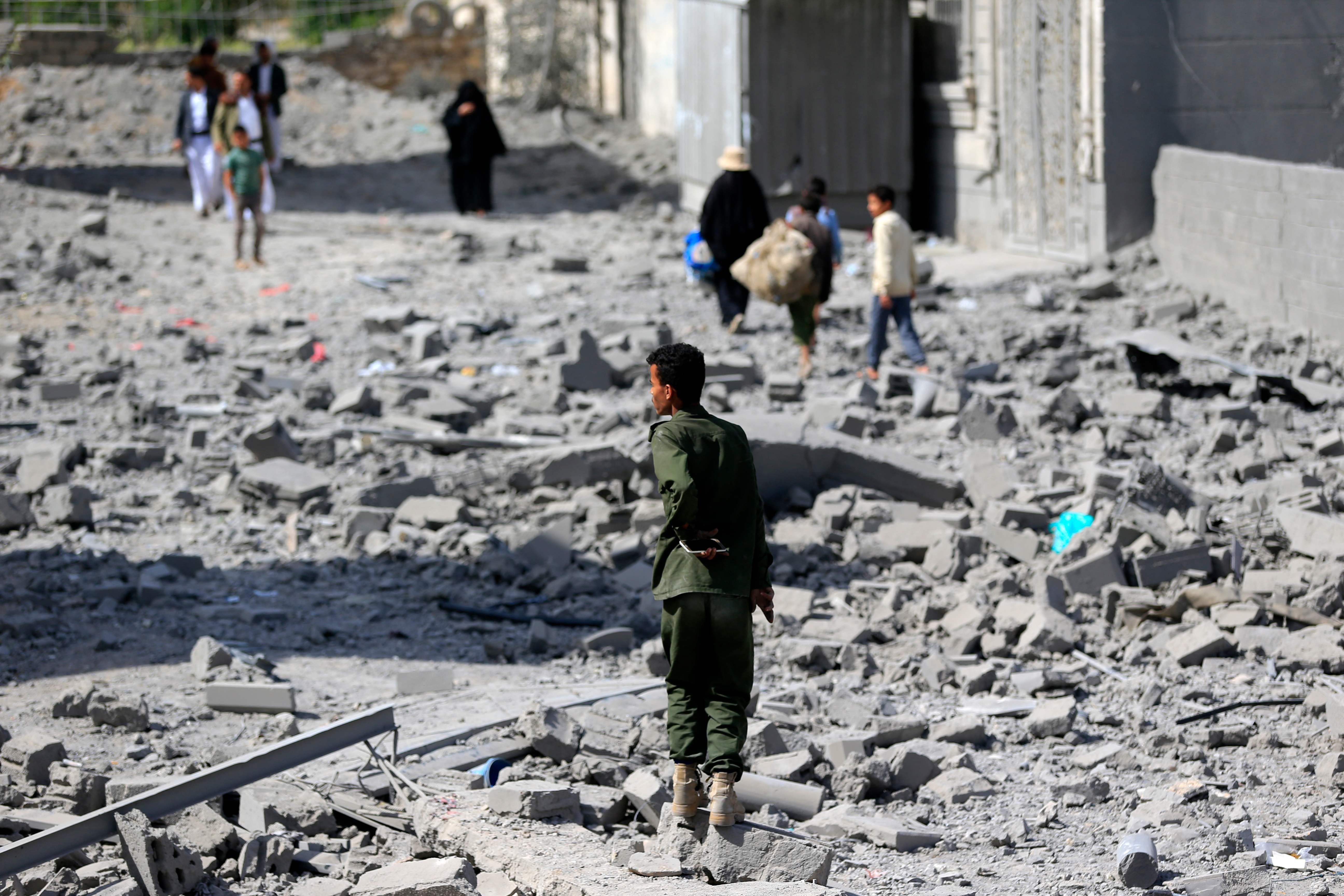 Image - Huthis melden: USA greifen Flüchtlingslager an, Dutzende Tote