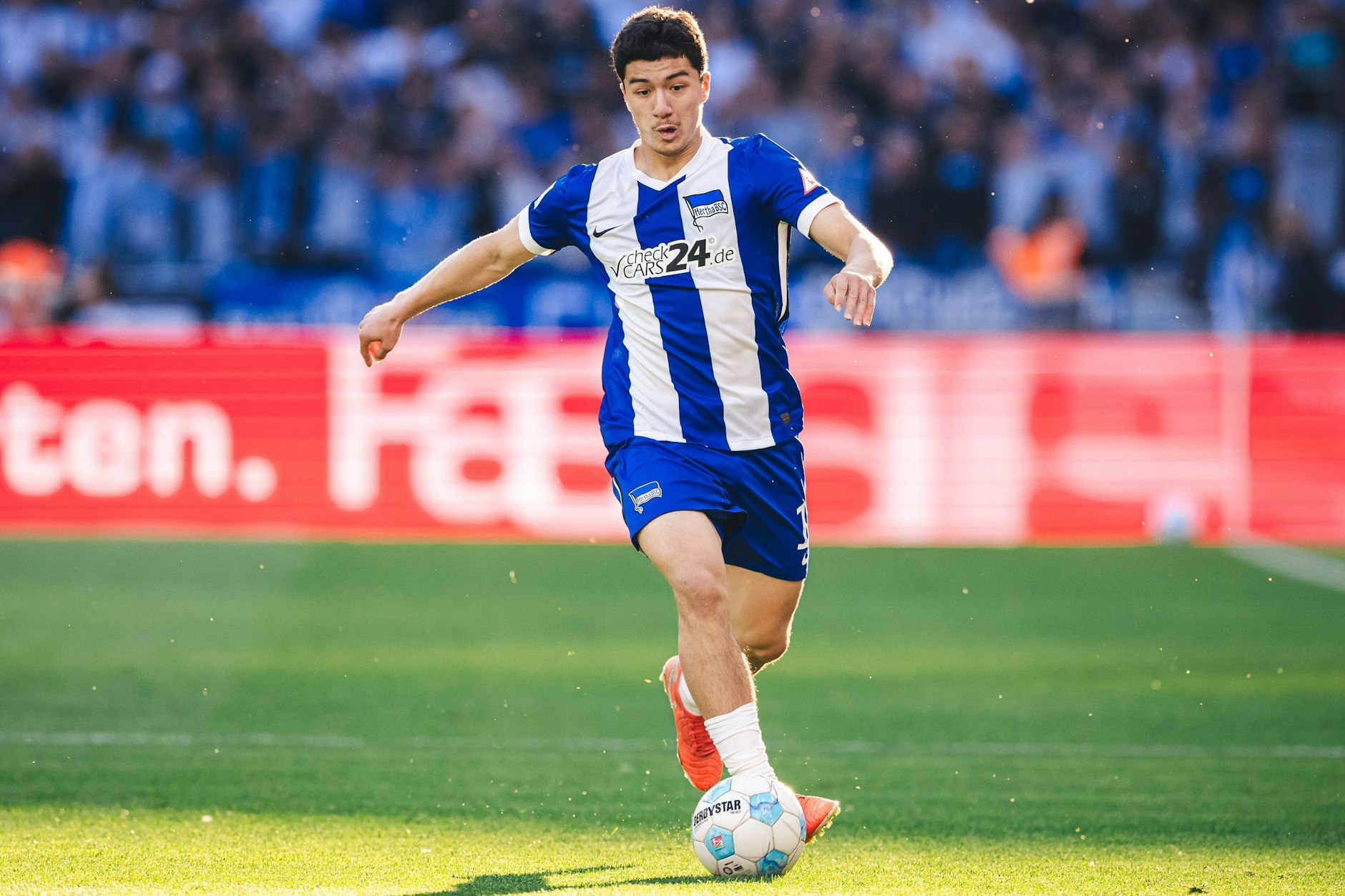 Ibrahim Maza ist Herthas derzeit größtes Talent. Sein Wechsel nach Leverkusen ist sportlich ein großer Verlust für die Blau-Weißen, aber finanziell eher von der Sorte alternativlos.