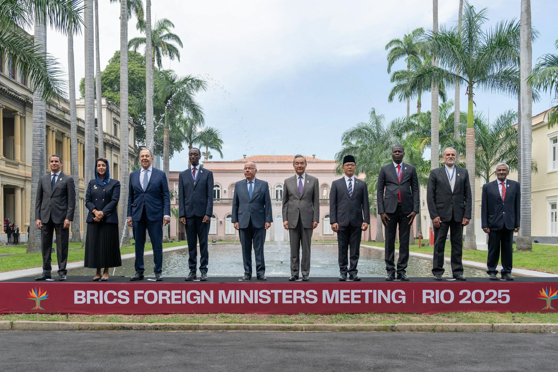 In Rio de Janeiro kam es im Vorfeld des Brics-Gipfels zu einem Treffen der Außenminister.