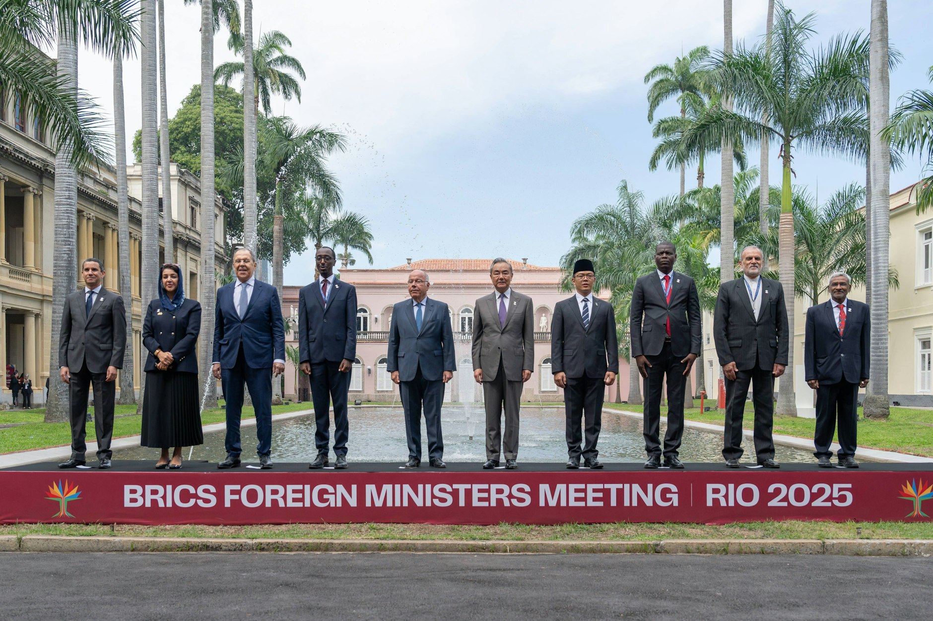 In Rio de Janeiro kam es im Vorfeld des Brics-Gipfels zu einem Treffen der Außenminister.