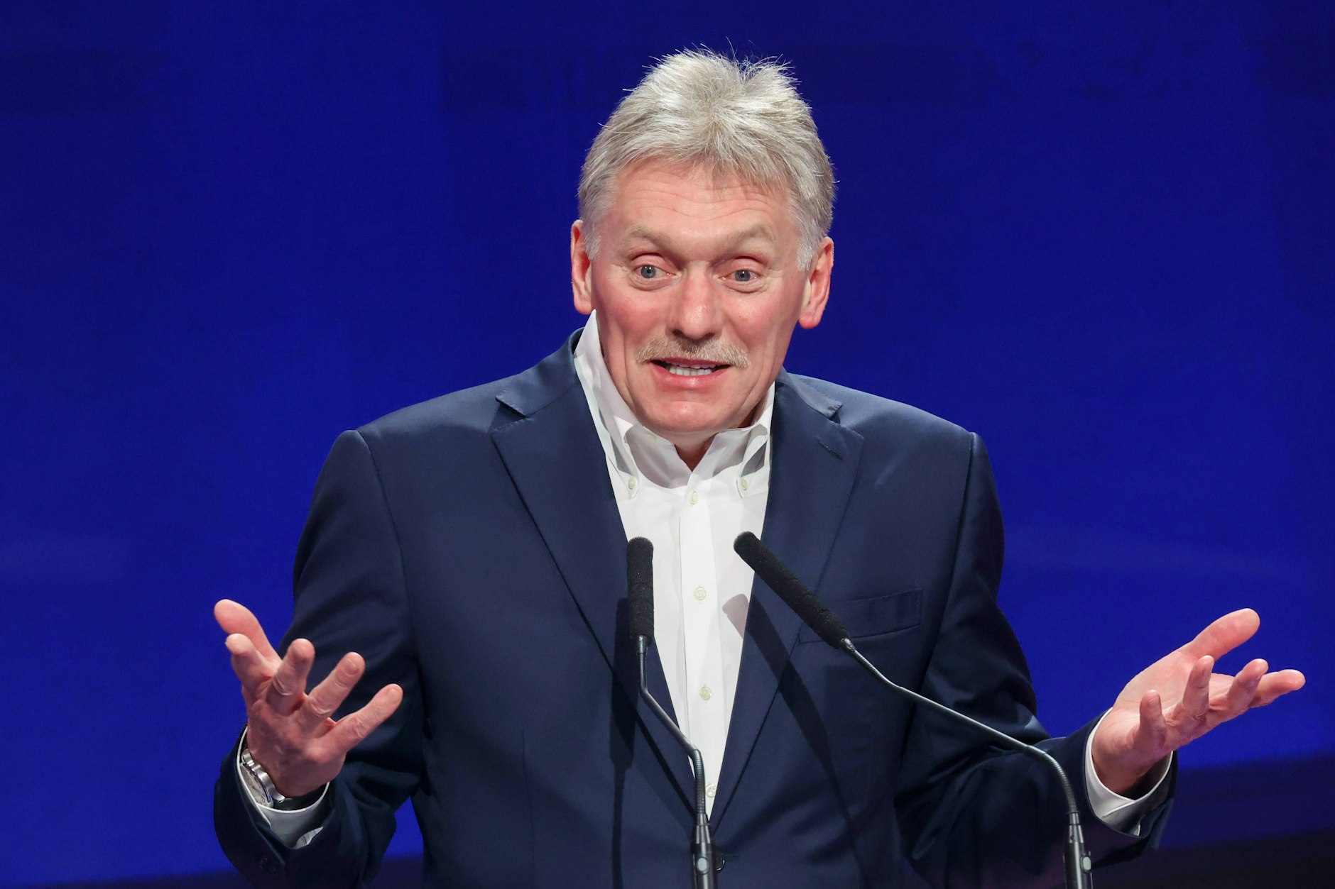 Der russische Präsidentensprecher Dmitri Peskow