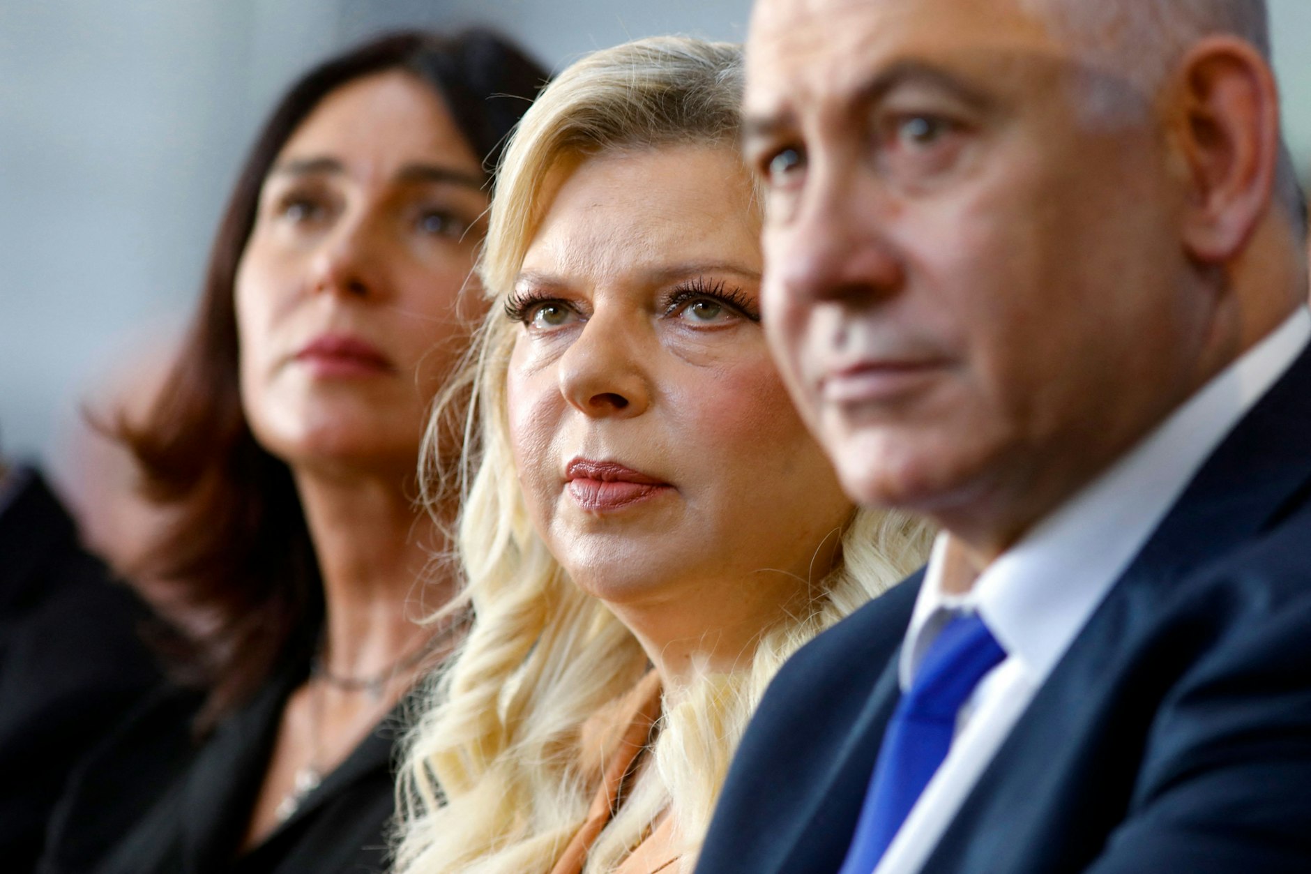 Israels Premierminister, Benjamin Netanjahu, und seine Frau, Sara