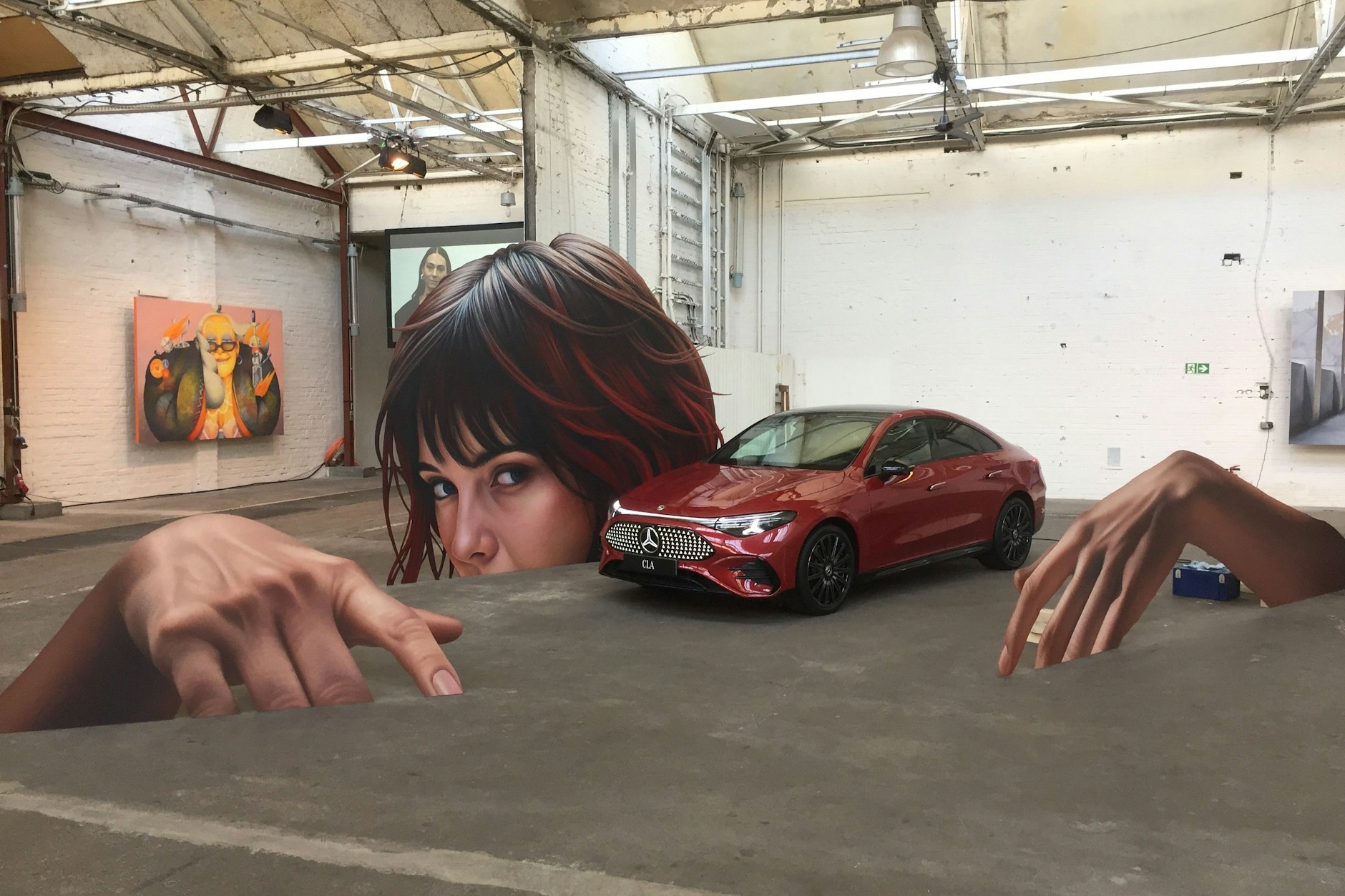 Das Haus der Visionäre wird zur Ausstellungsfläche für Street-Art-Künstler.