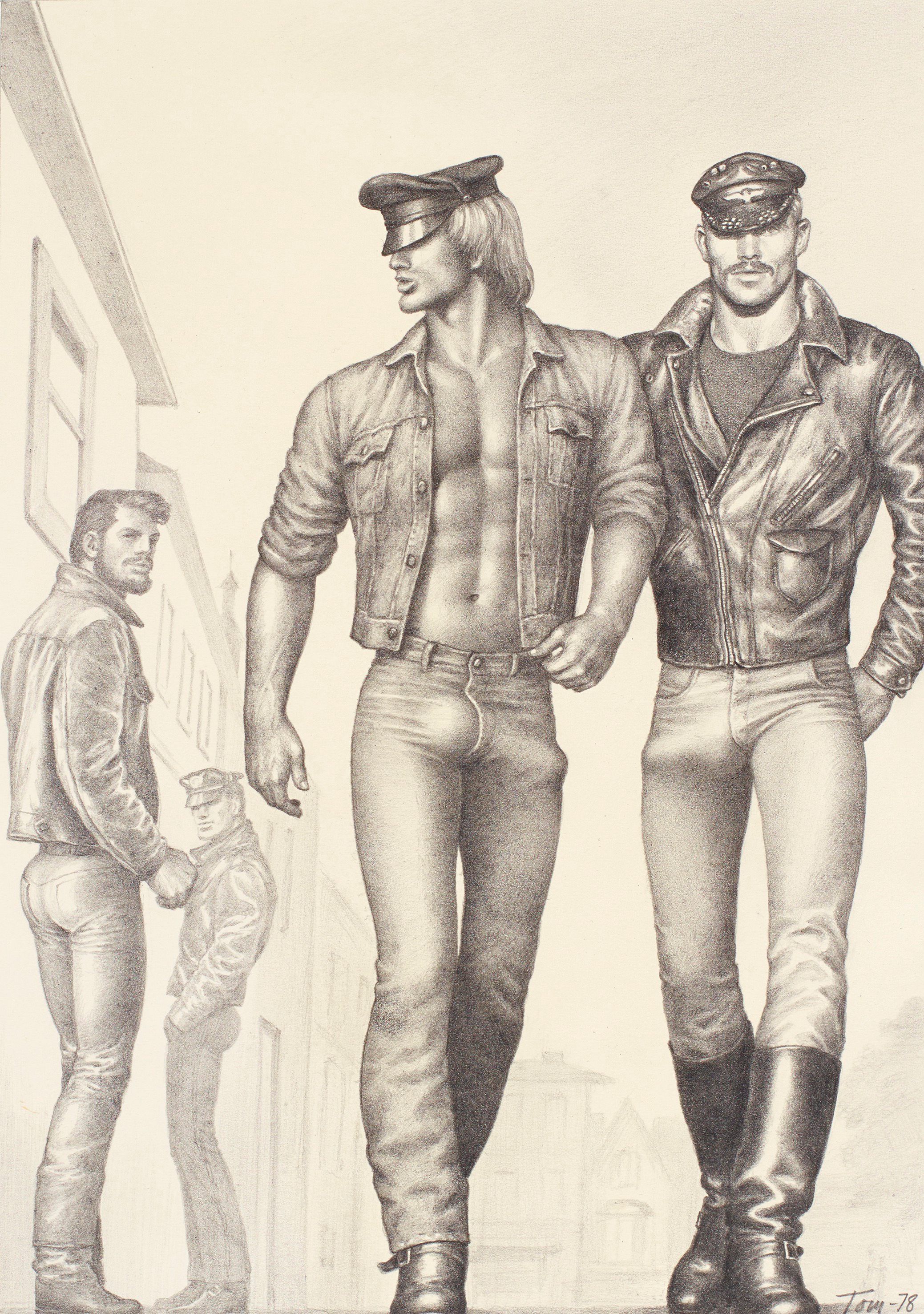 Frivol an der Schöneberger Tankstelle: Tom of Finland in der Galerie Judin