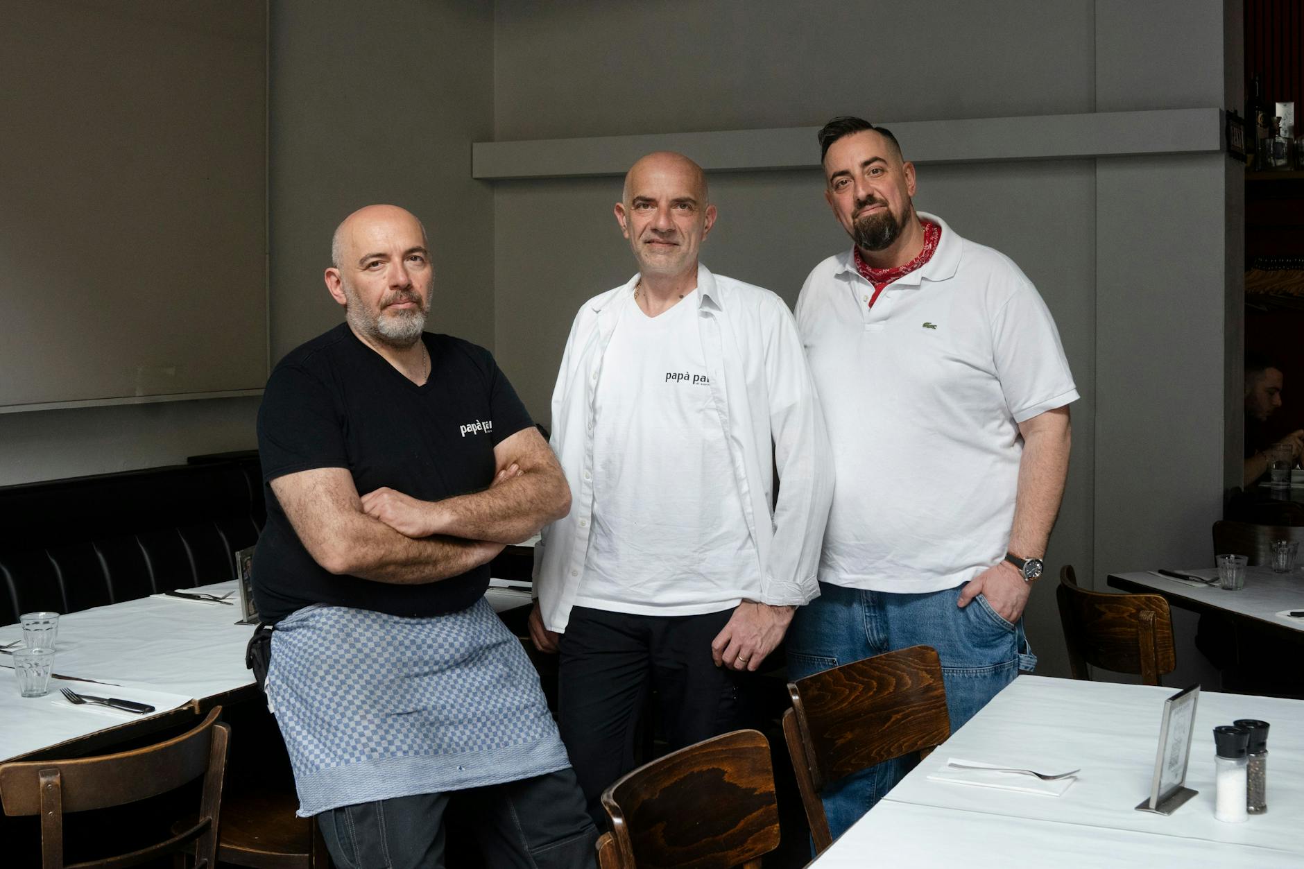 Vor zwanzig Jahren eröffneten die Brüder Antonio, Luciano und Gionatan Pane ihr Restaurant Papà Pane di Sorrento in Berlin-Mitte.