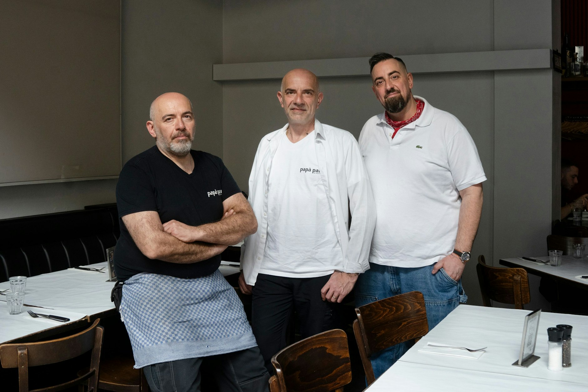 Vor zwanzig Jahren eröffneten die Brüder Antonio, Luciano und Gionatan Pane ihr Restaurant Papà Pane di Sorrento in Berlin-Mitte.