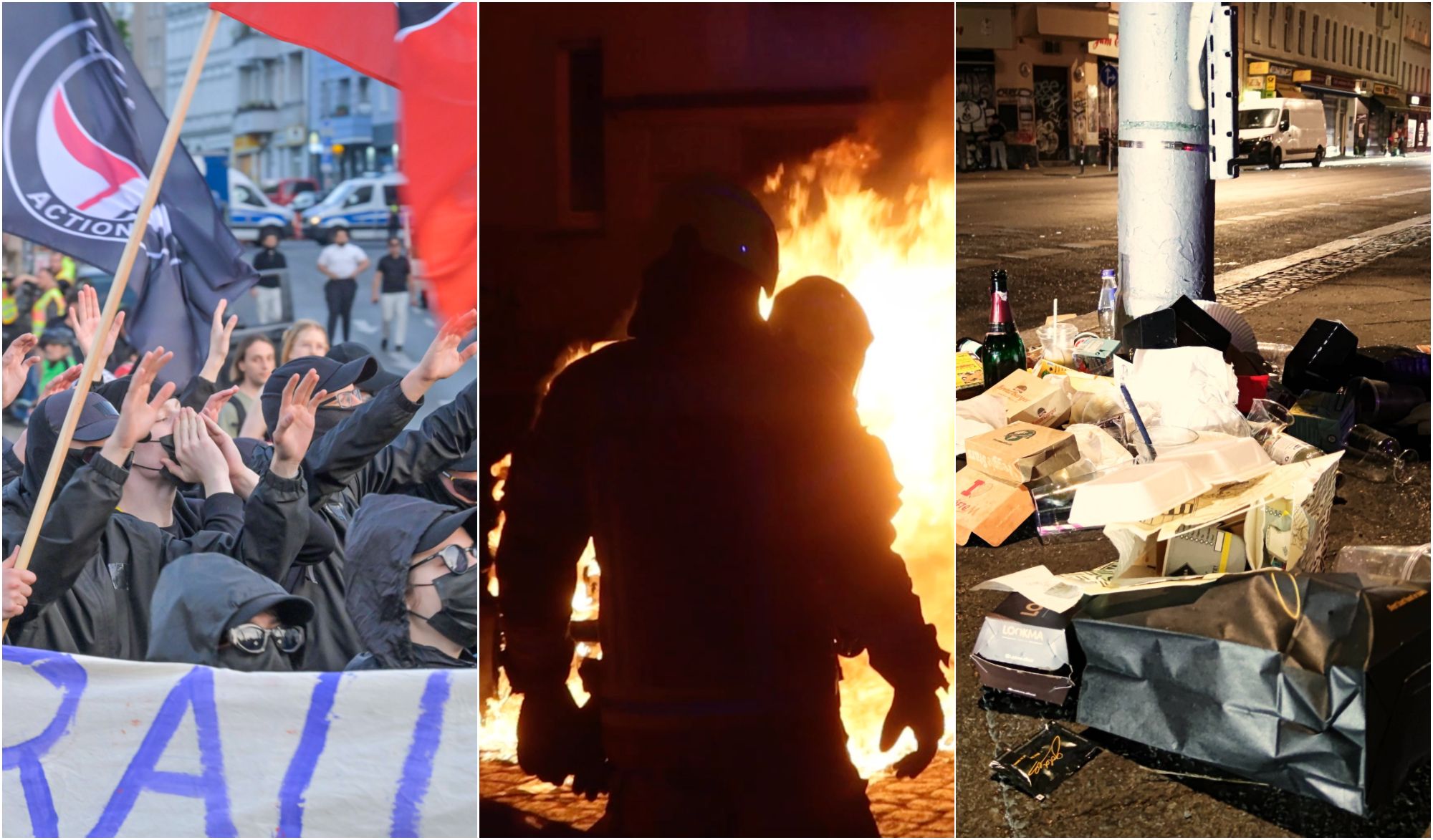 Festnahmen, Randale & Co.: Auch RAF-Klette mischt bei 1. Mai-Demo mit! Großer Überblick!