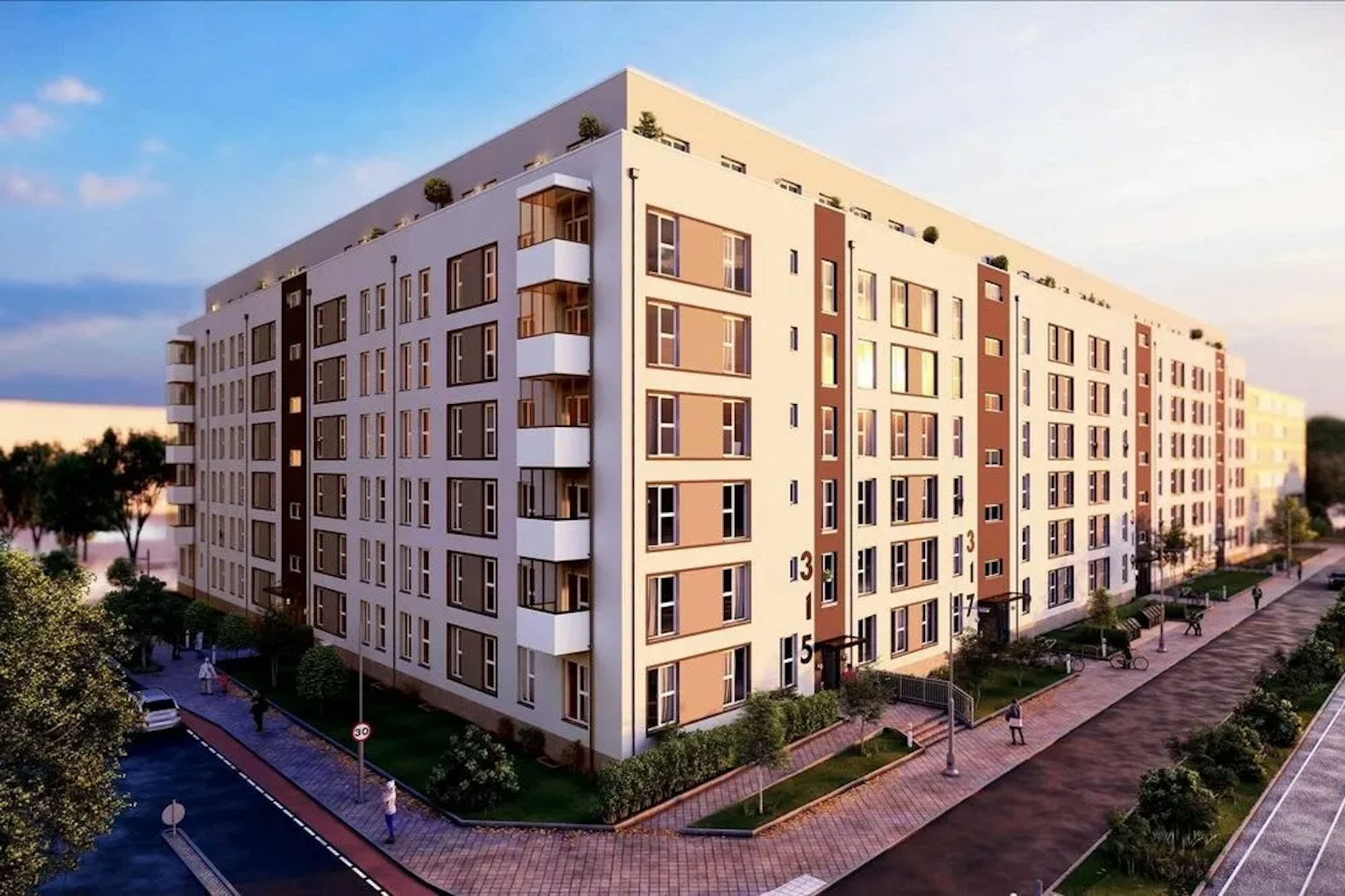 Das neue Wohnprojekt an der Landsberger Allee 313–319 bringt frischen Wind in den Bezirk.