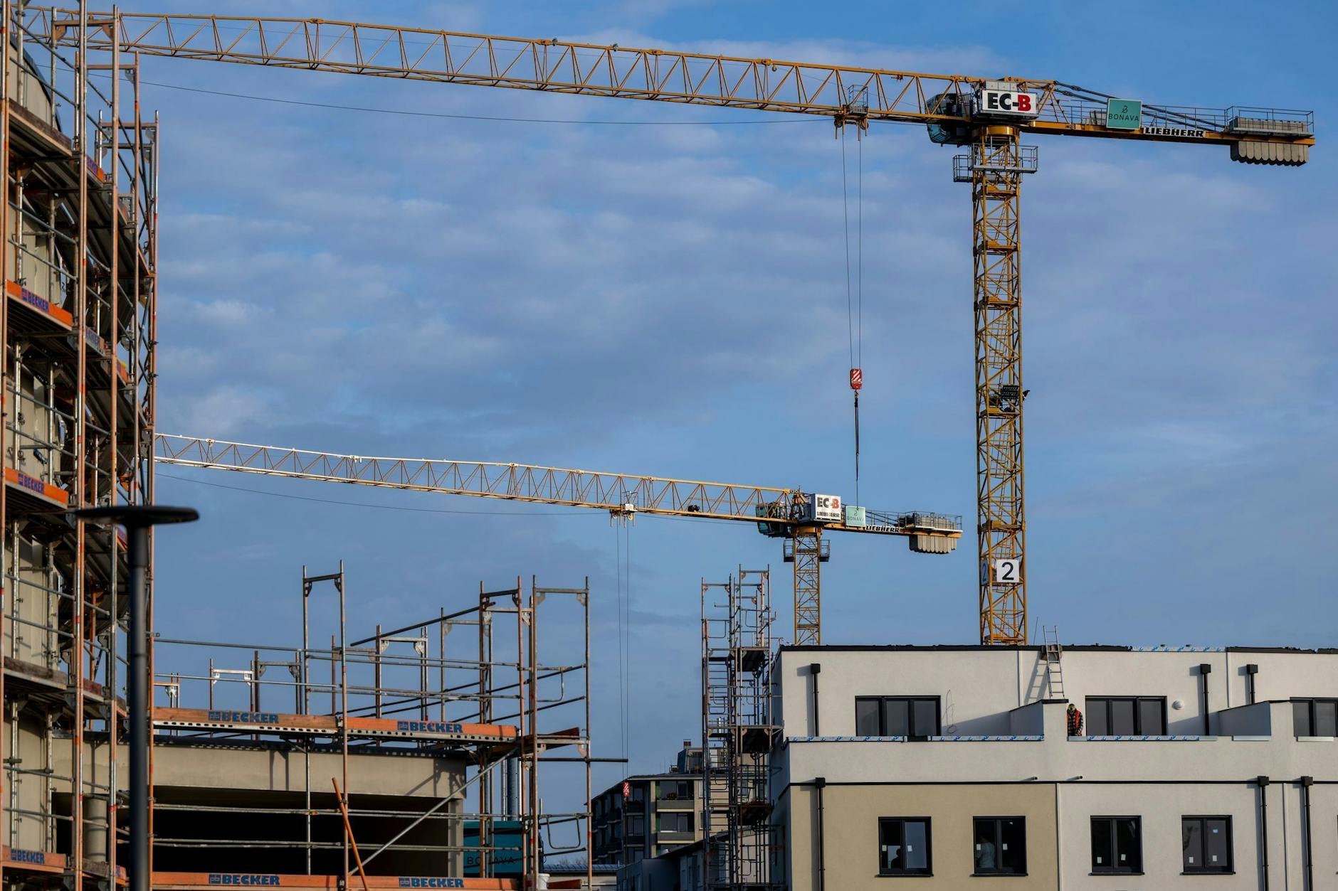 In Lichtenberg wird im Sommer der Bau von 173 Wohnungen an der Landsberger Allee abgeschlossen.