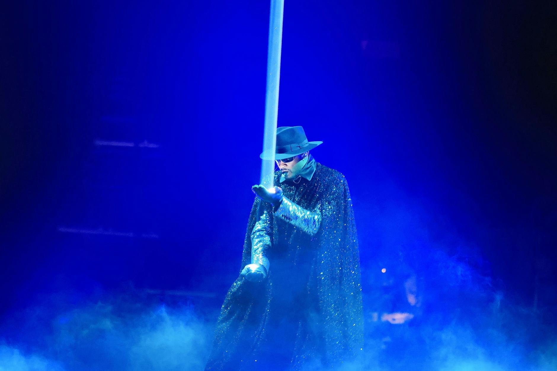 Usher bei der ersten seiner insgesamt drei Shows in der Berliner Uber Arena