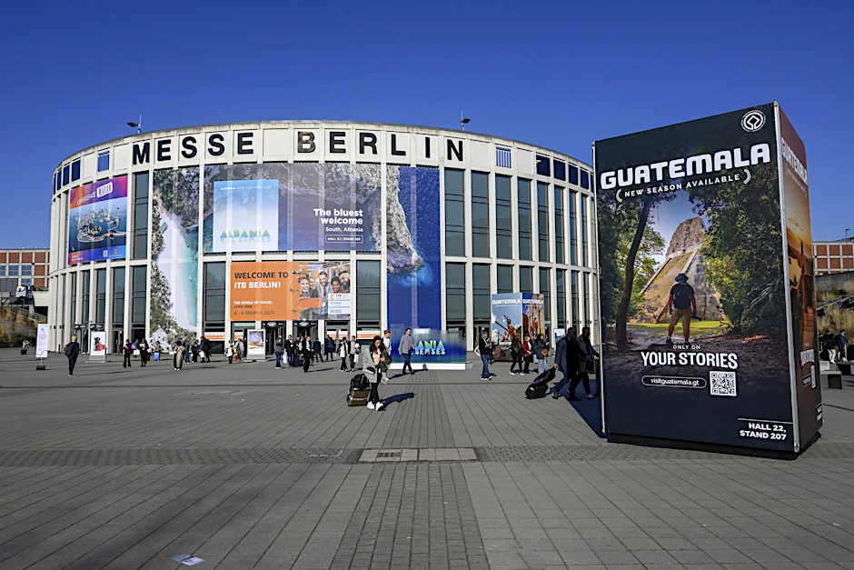 Erstmals findet auf dem Messegelände Berlin in diesem Jahr die Tech-Messer Gitex-Global statt.