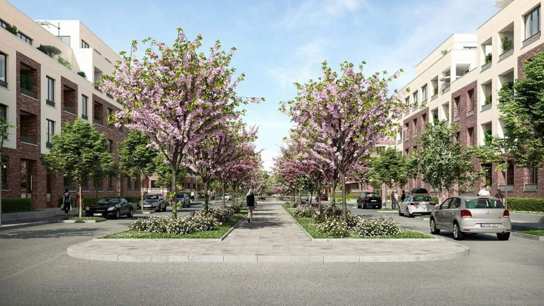 Die Parkstadt Karlshorst soll umfassende begrünt werden.