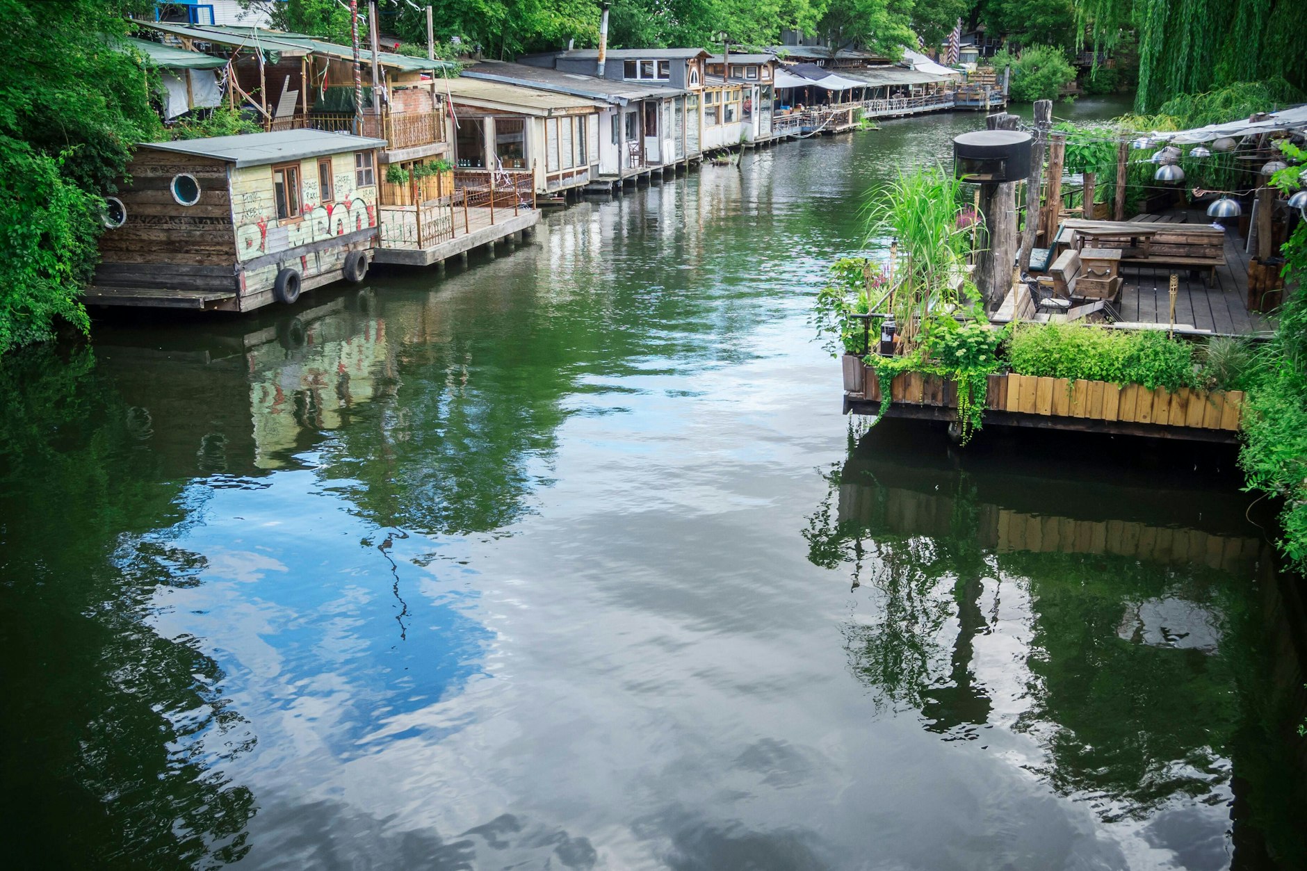 Hausboote in Kreuzberg (Symbolbild)
