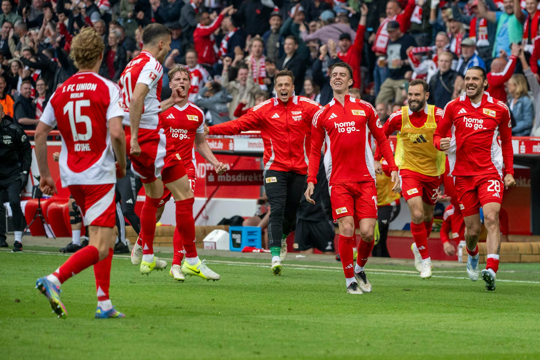 Laszlo Benes trifft für den 1. FC Union zum späten 2:2 gegen Werder Bremen und lässt die Alte Försterei beben.