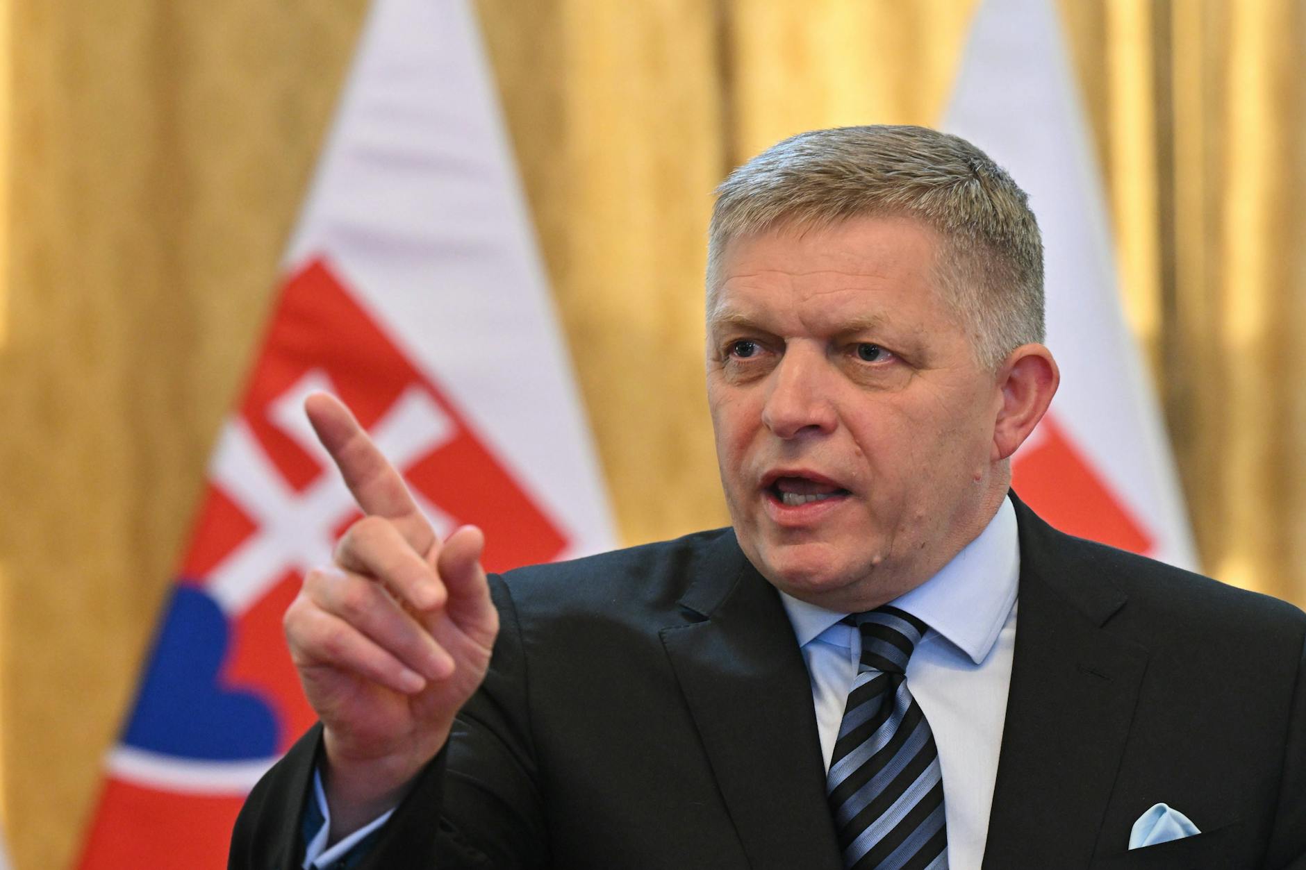 Robert Fico, Premierminister der Slowakei.