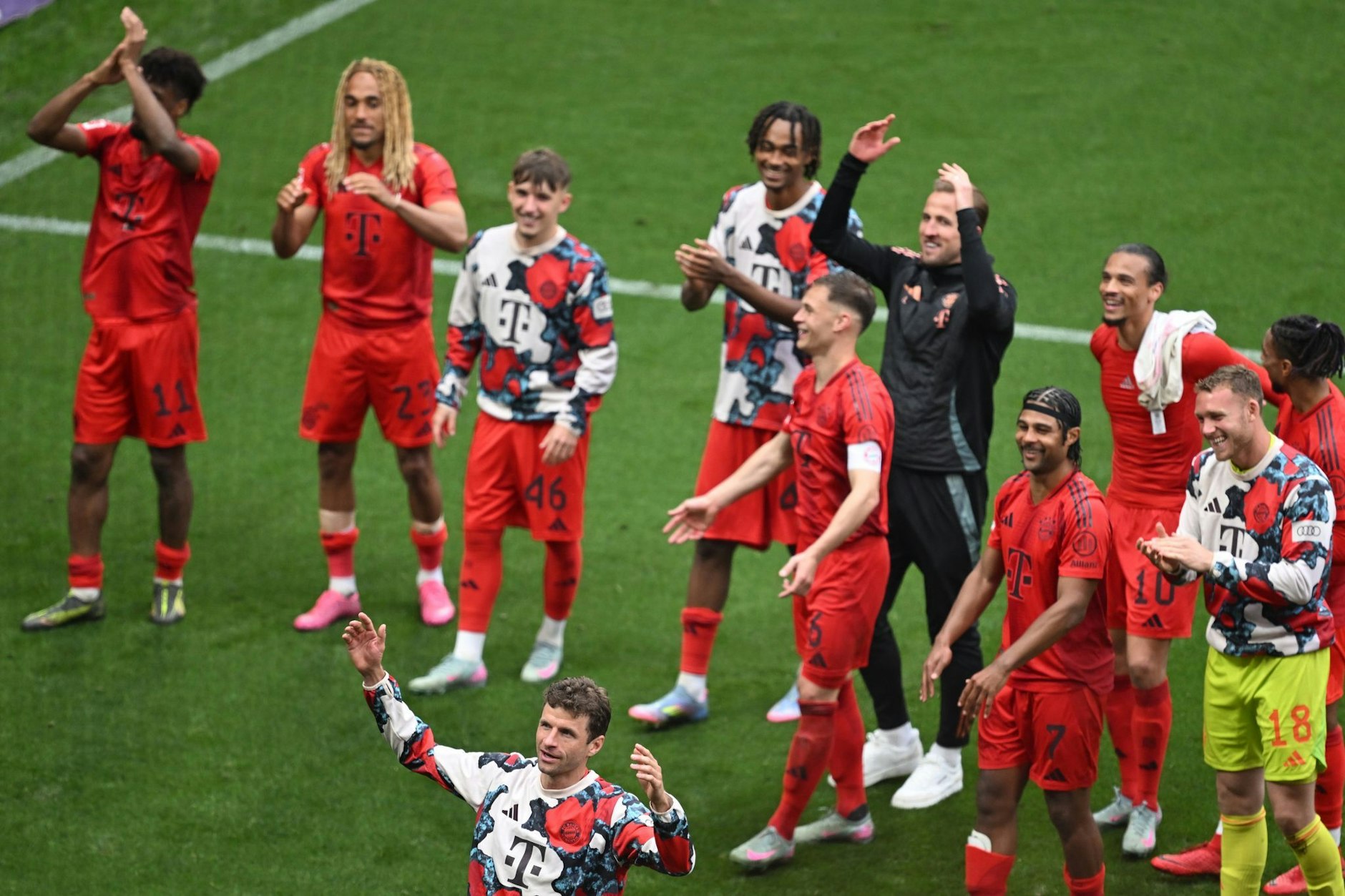 Fußball: Bundesliga, RB Leipzig – Bayern München, 32. Spieltag, Red Bull Arena.