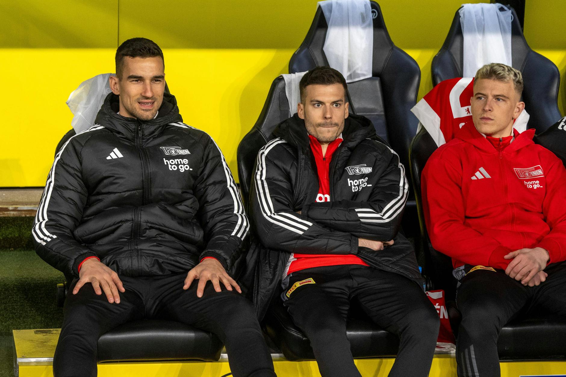 Laszlo Benes (M.) stand in dieser Saison nur zweimal in der Startelf des 1. FC Union und denkt deswegen über einen Abschied aus Köpenick nach.
