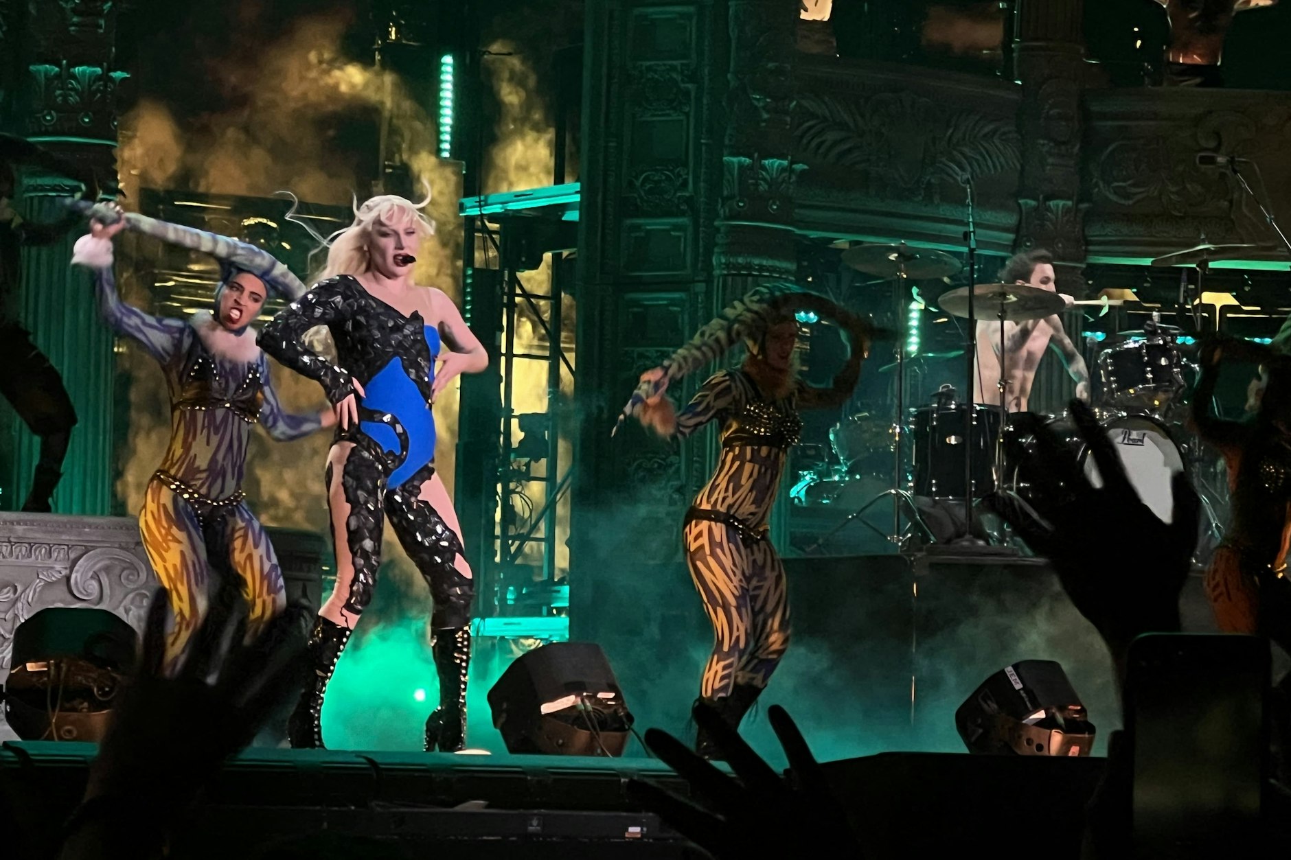 Lady Gaga beim Konzert am Copacabana-Strand in Rio de Janeiro am Samstag.
