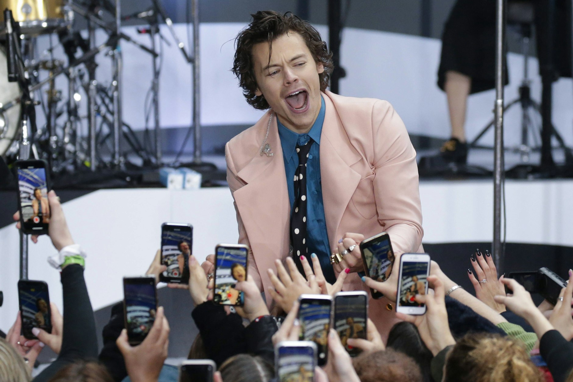 Harry Styles vor seinen Fans.