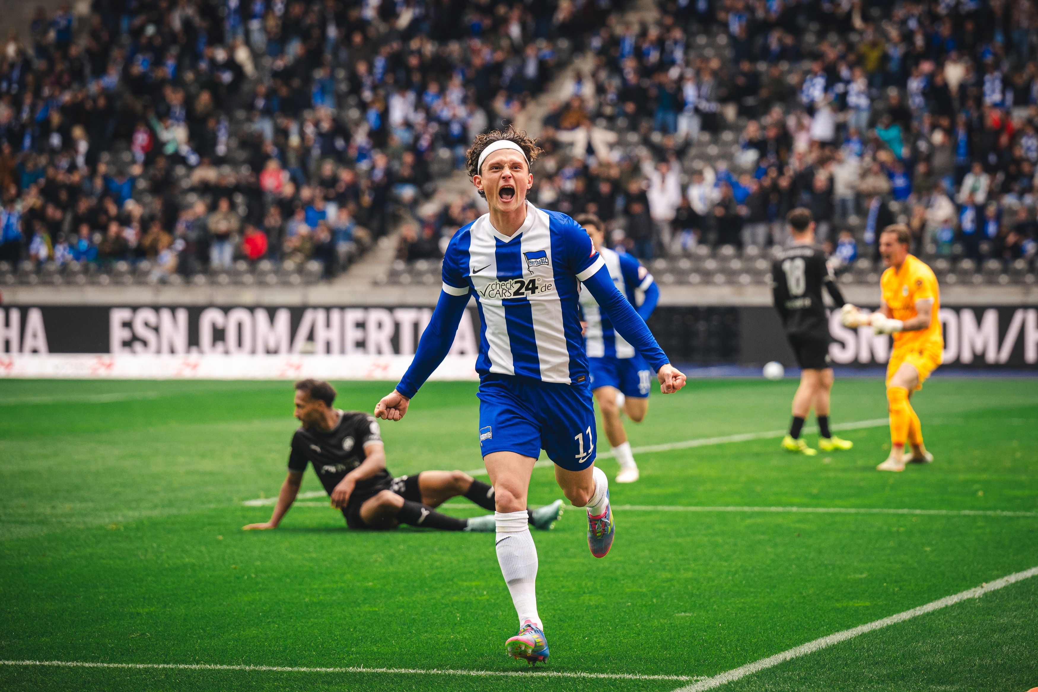 Image - Hertha BSC wird Serientäter: Fabian Reese trifft und trifft und trifft