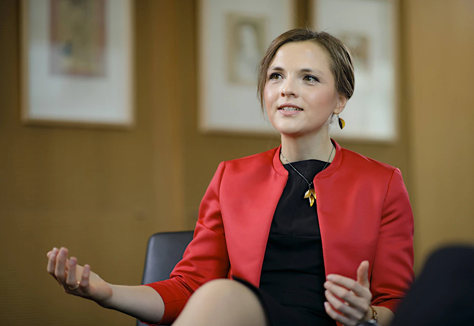 Elisabeth Kaiser, die Ostbeauftragte der neuen Bundesregierung