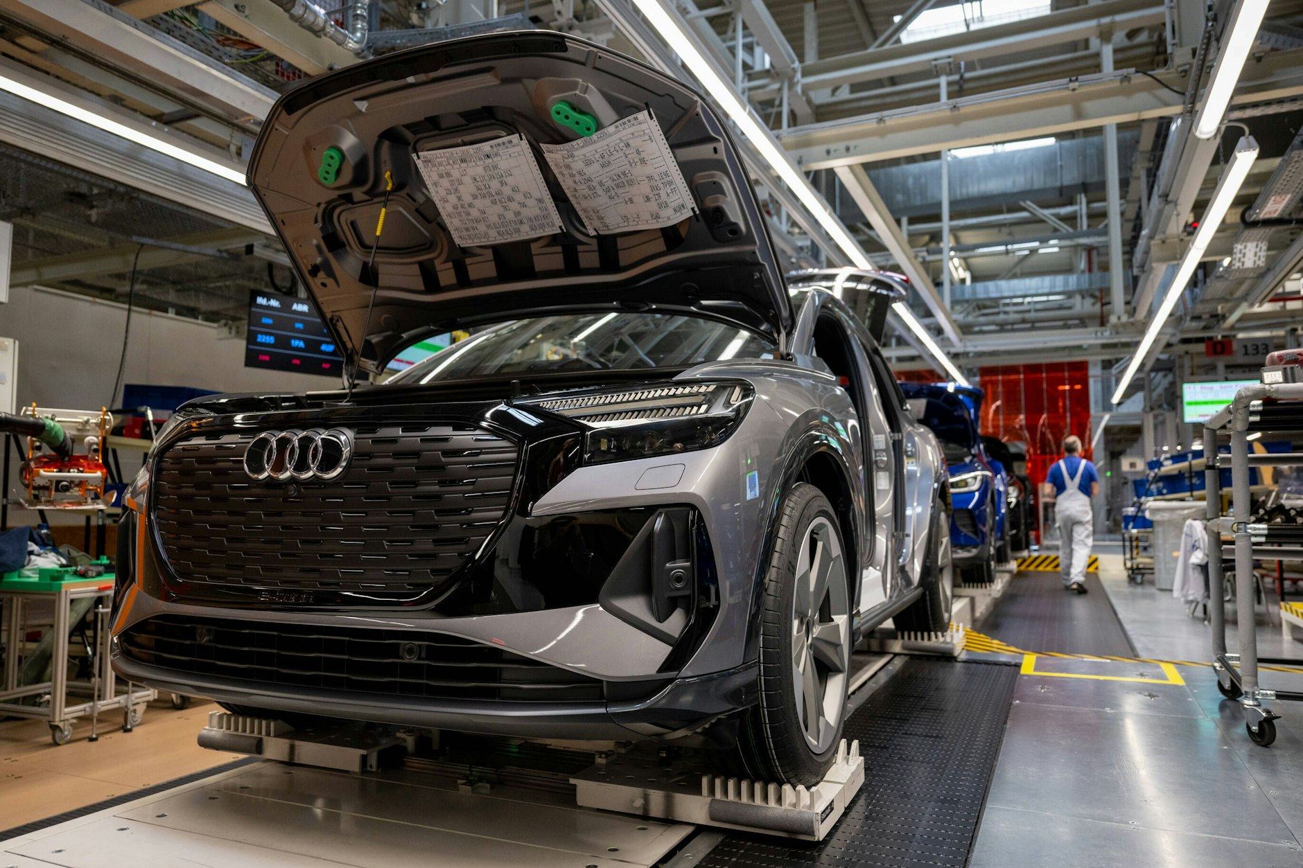 Die Mitarbeiter im VW-Werk in Sachsen müssen dank der US-Pläne von Audi womöglich um ihre Jobs fürchten.