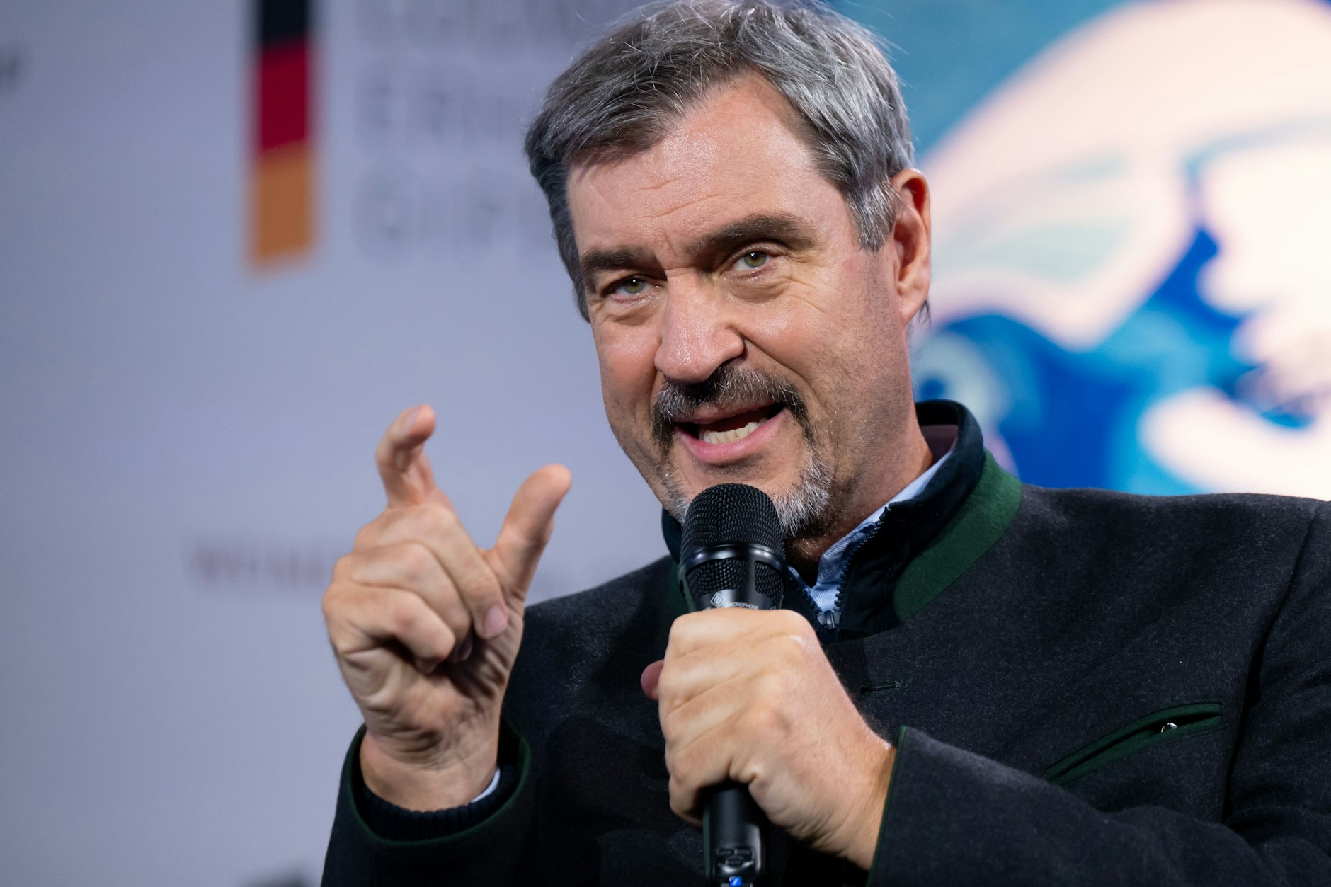 Bayerns Ministerpräsident Markus Söder äußerte sich zurückhaltend zum AfD-Verbotsverfahren.