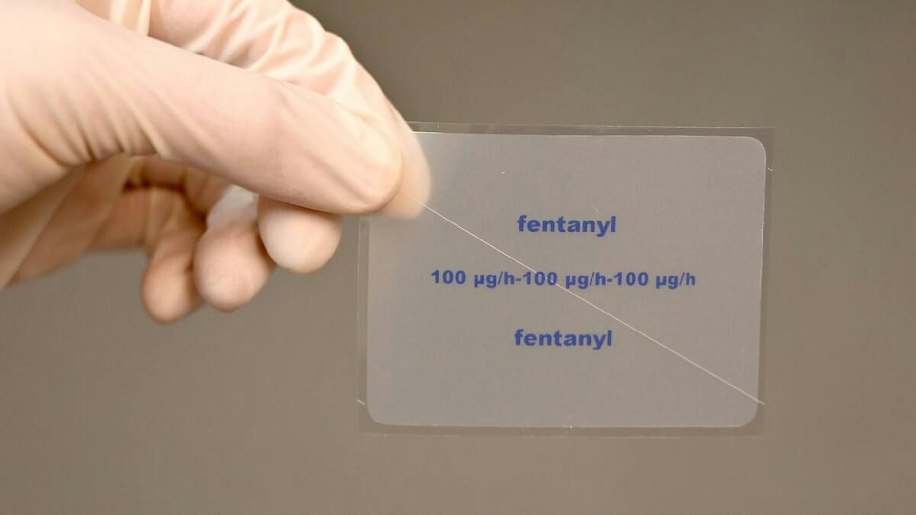 Fentanylpflaster werden auf dem Schwarzmarkt für bis zu 60 Euro gehandelt.