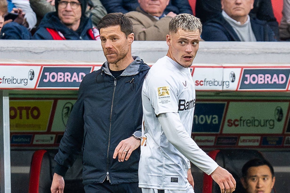 Leverkusens Trainer Xabi Alonso (43) steht auf dem Sprung zu Real Madrid und Superstar Florian Wirtz (22) will am liebsten sofort zum FC Bayern.