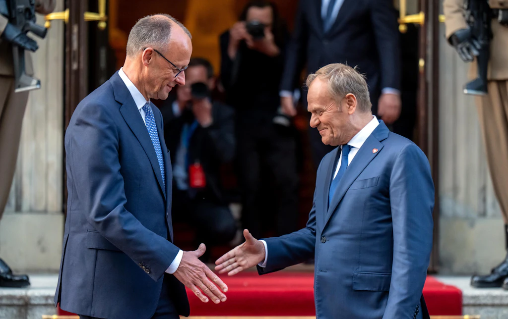 Friedrich Merz in Warschau: Polen kritisiert deutsche Asylpläne