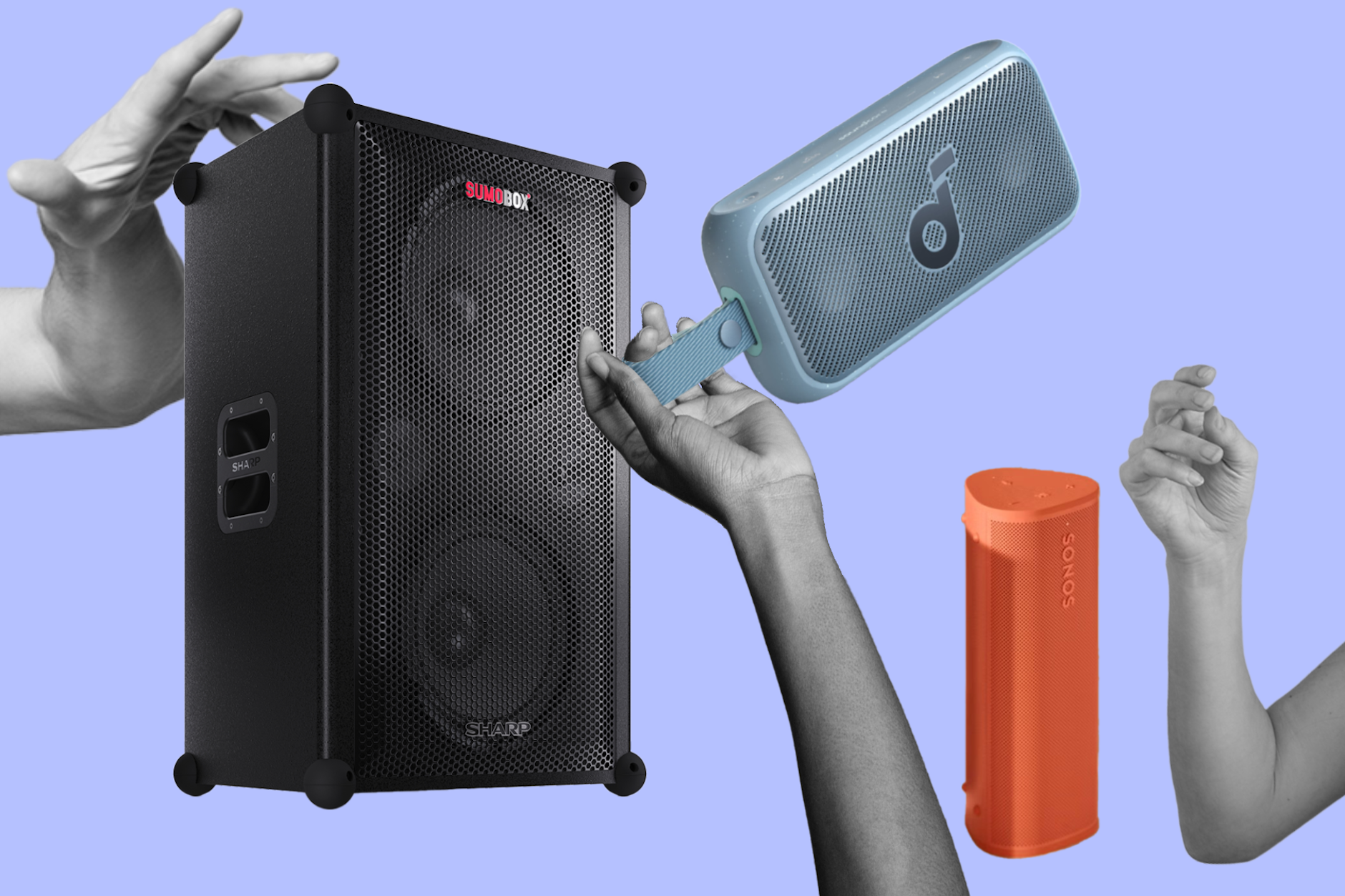 Lauter! Sommer-Zeit ist Boombox-Zeit, gerade in Berliner Grünanlagen.