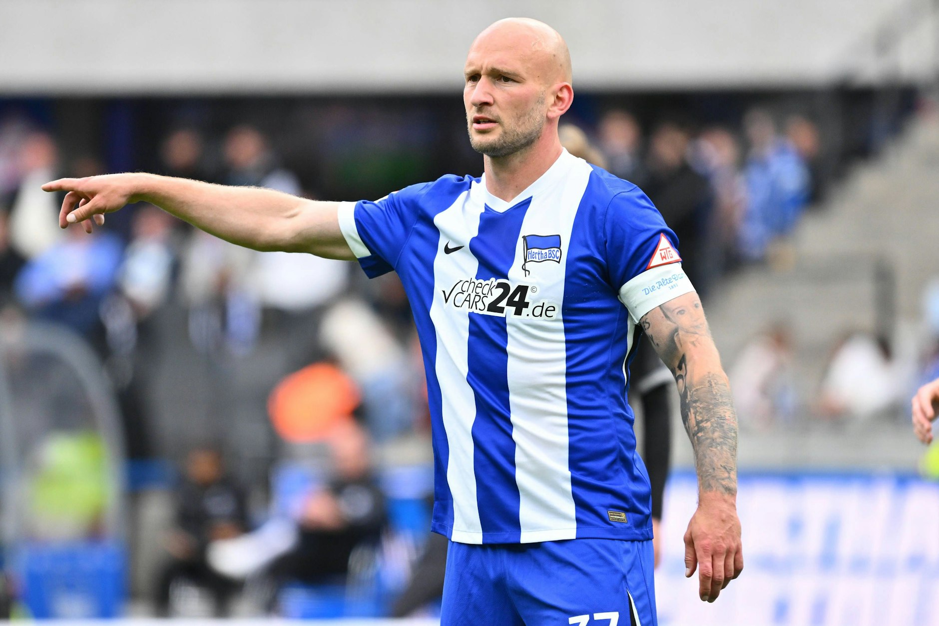 Herthas Abwehrchef Toni Leistner erlebt seinen dritten Frühling und kämpft um einen neuen Vertrag.