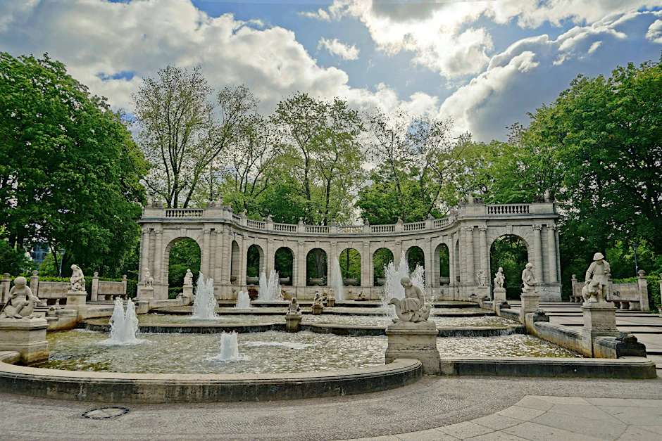 Der Volkspark Friedrichshain.