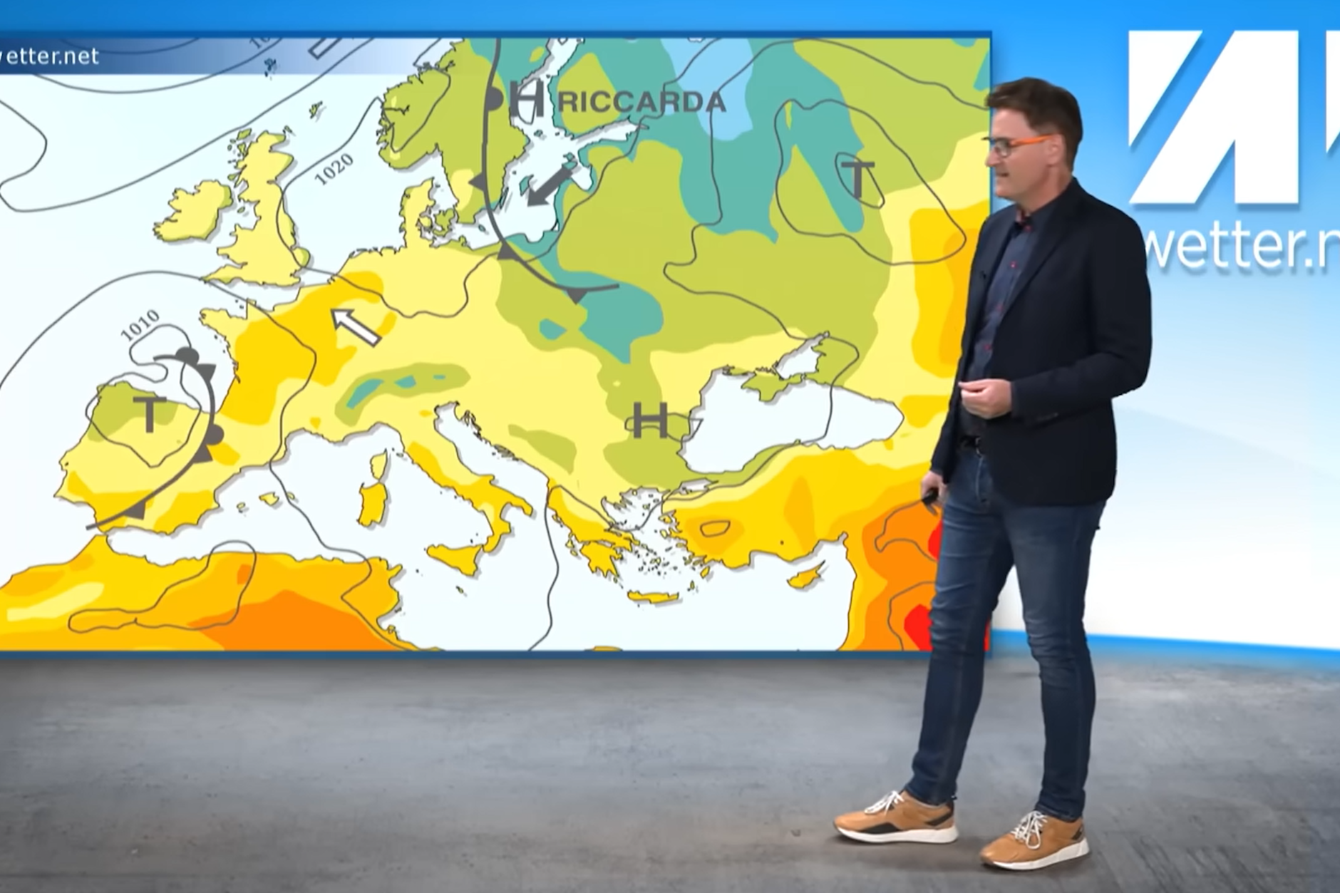 Das Hoch Riccarda hält die Stellung, sagt Dominik Jung von wetter.net. Da heißt: kein Regen und viel Sonne in der nächsten Woche.