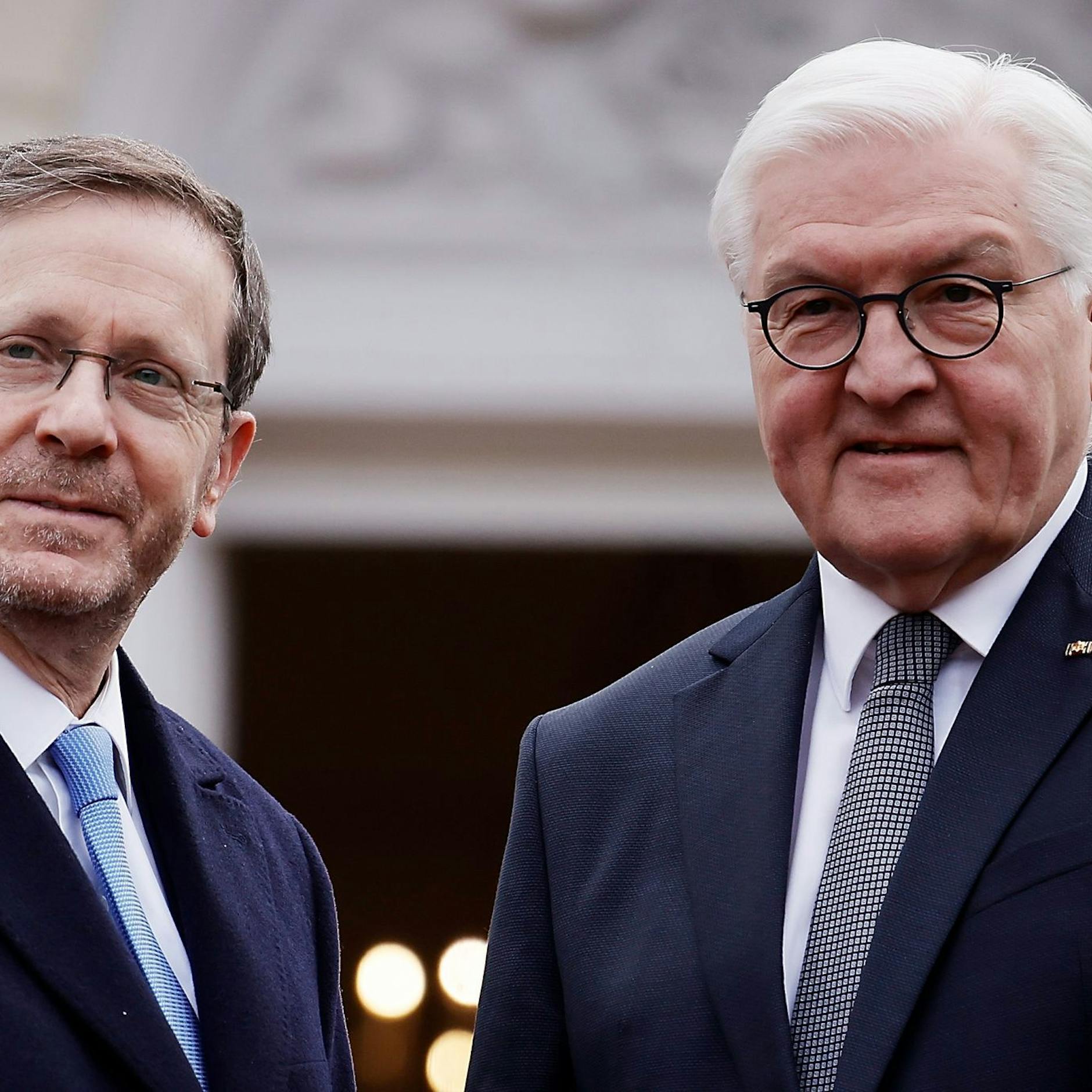 Image - Israels Staatspräsident Itzchak Herzog in Berlin: Hier sind Staus möglich