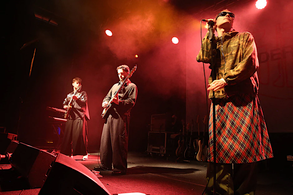 The Murder Capital live auf der Bühne, hier bei einem Konzert im italienischen Mailand