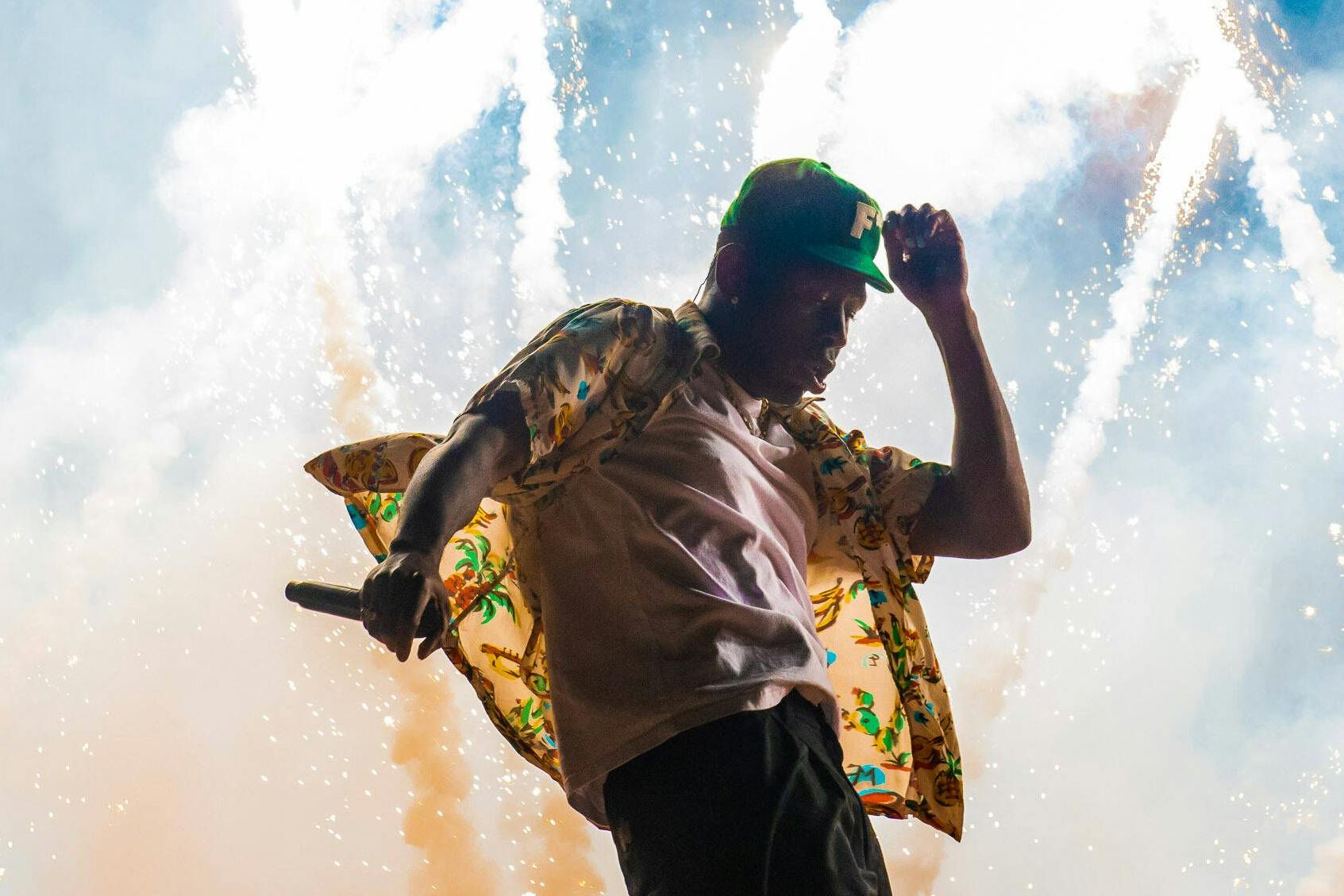 Tyler, The Creator beim Outside Lands Festival in San Francisco im Oktober 2021 – fast vier Jahre bevor er in Berlin die Uber-Arena in eine 17.000-köpfige Hausparty verwandelt.