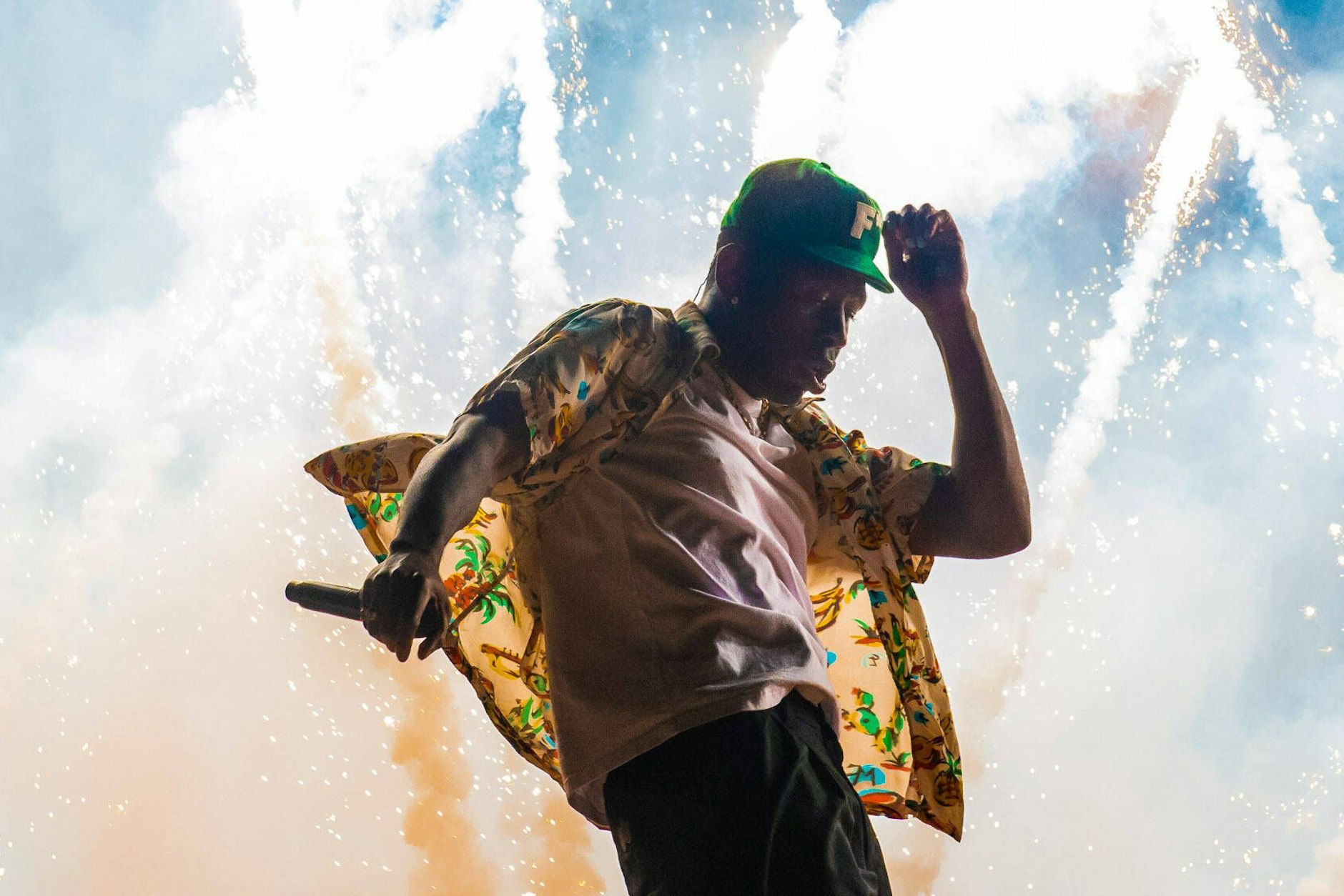 Tyler, The Creator beim Outside Lands Festival in San Francisco im Oktober 2021 – fast vier Jahre bevor er in Berlin die Uber-Arena in eine 17.000-köpfige Hausparty verwandelt.
