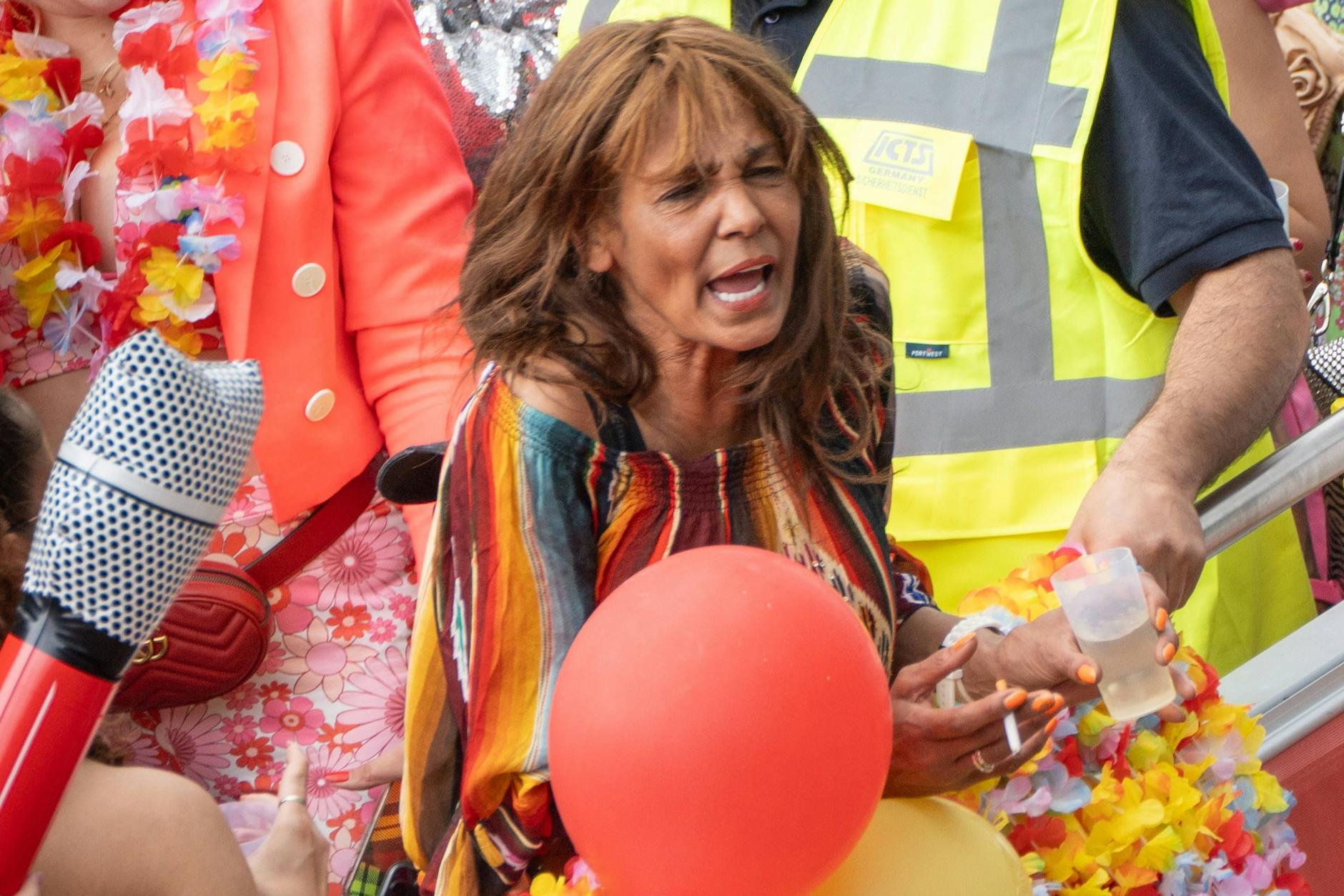 Nadja Abd el Farrag beim Schlagermove 2024.