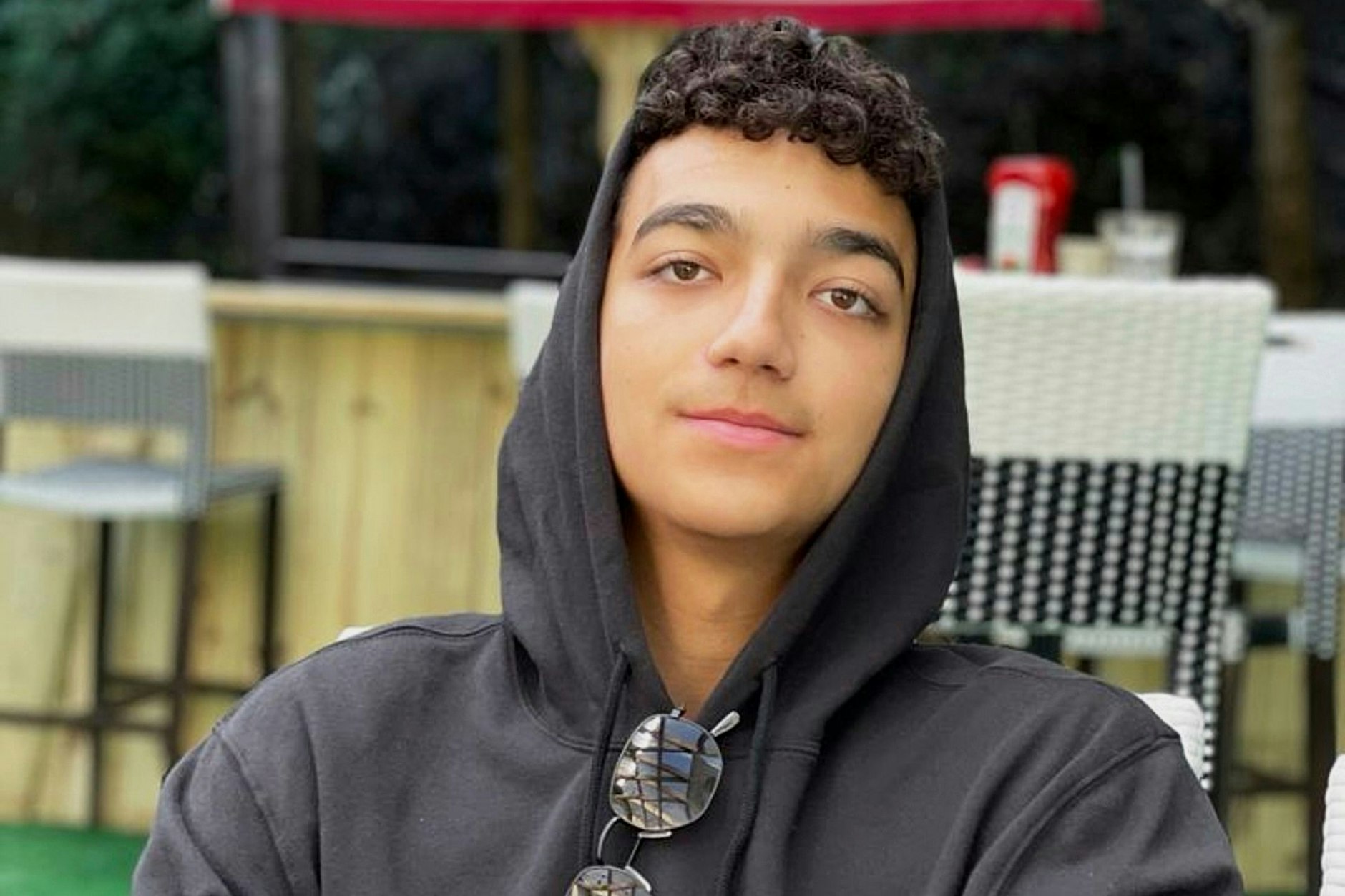 Dieses Foto zeigt den israelisch-amerikanischen Soldaten Edan Alexander, der am 7. Oktober 2023 entführt und nach Gaza gebracht wurde.